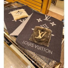 루이비통 Louis Vuitton M76643 콜드 레이캬비크 스카프 브라운