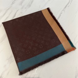 루이비통 LouisVuitton M76465 ON THE EDGE MONOGRAM SHAWL 스카프 140cm