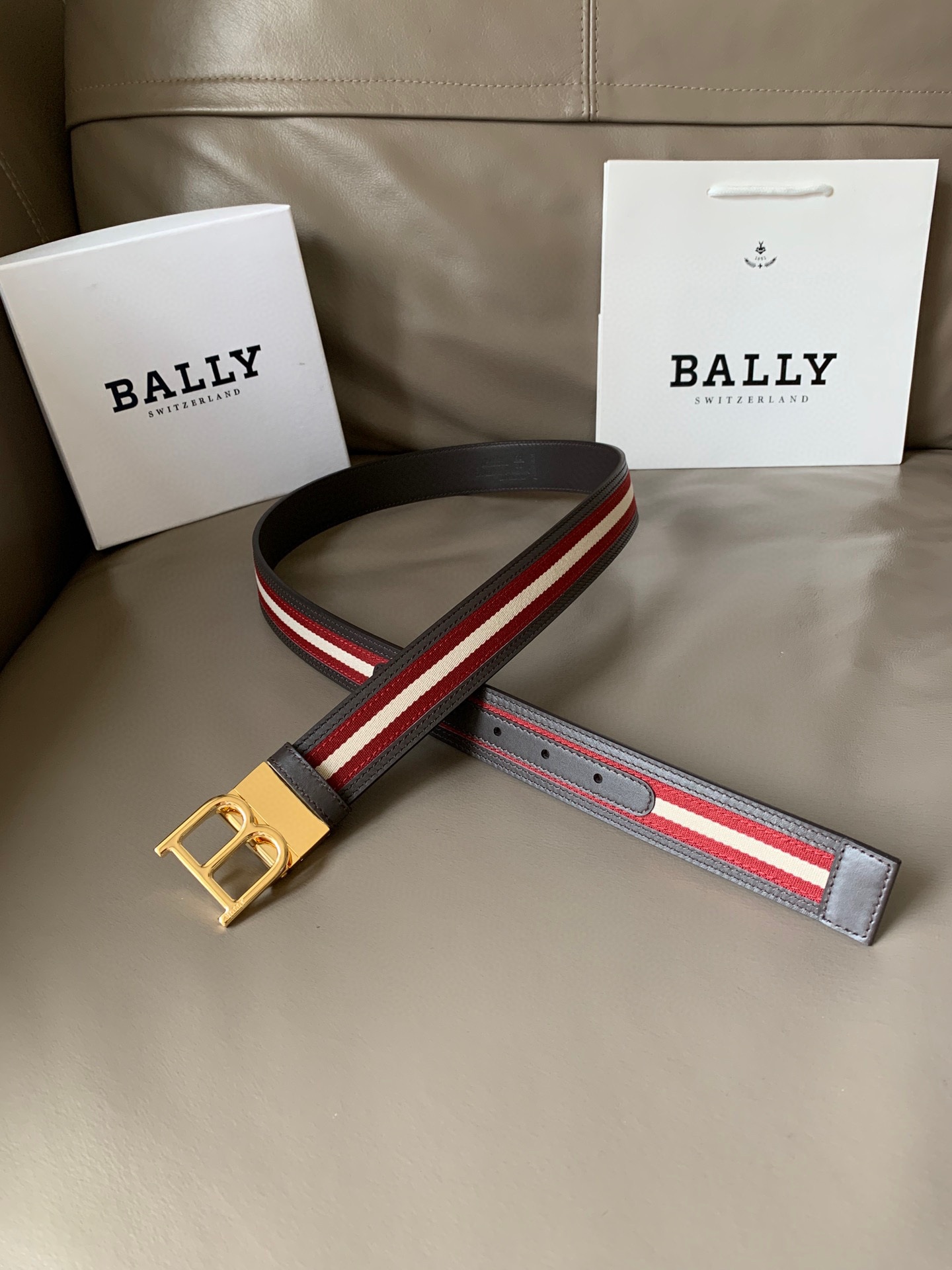 발리 BALLY 벨트 34mm