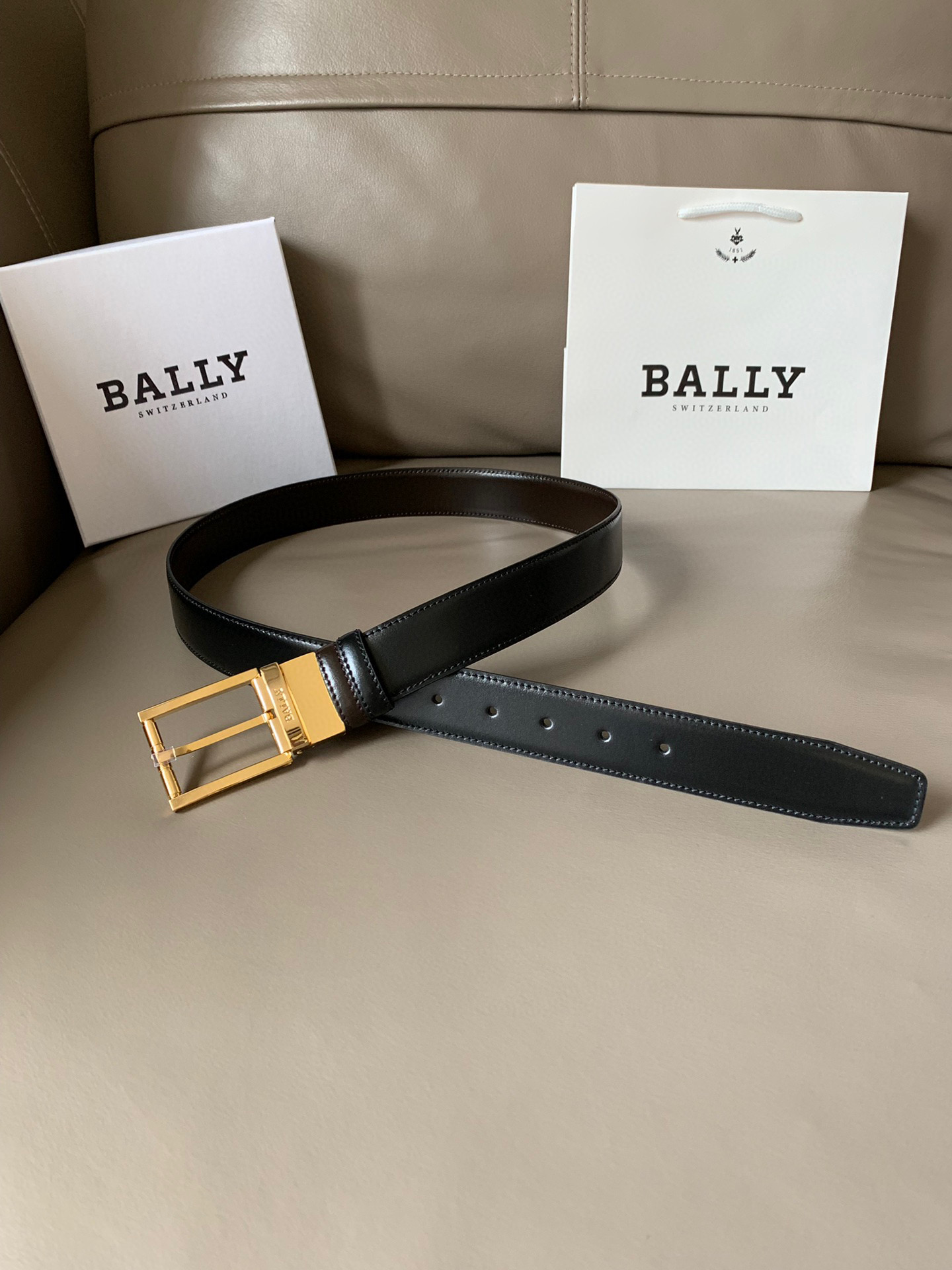 발리 BALLY 벨트 34mm