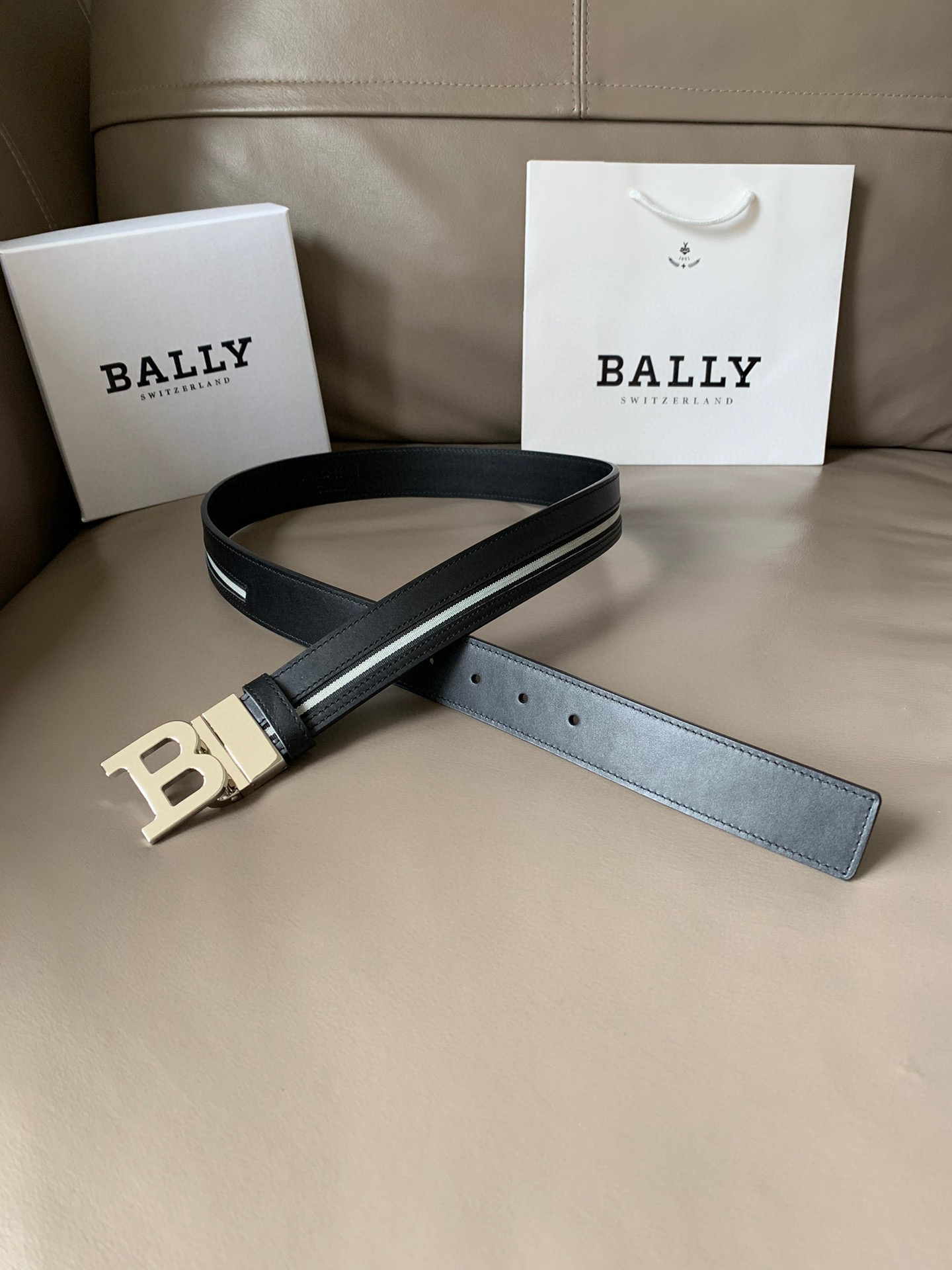 발리 BALLY 벨트 34mm