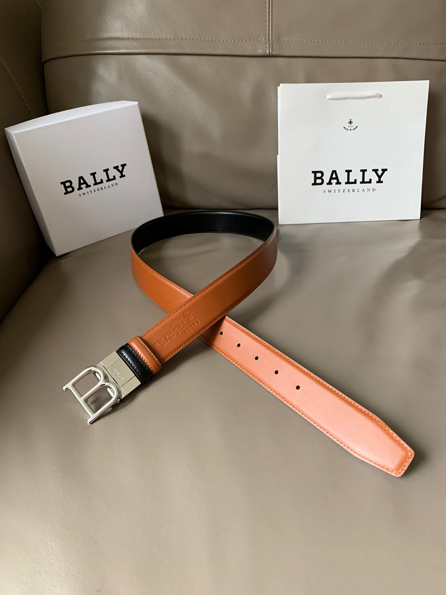 발리 BALLY 벨트 34mm