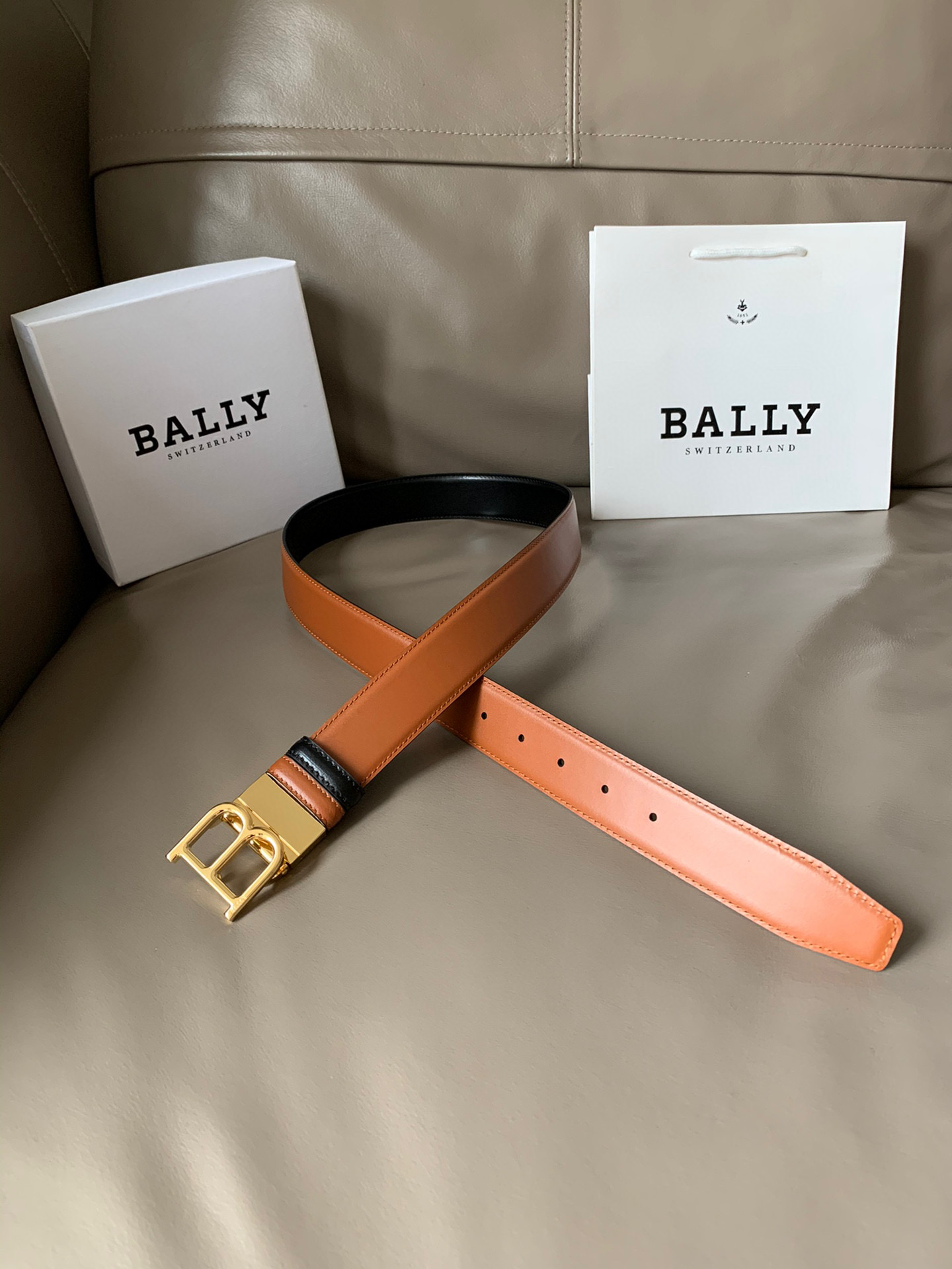 발리 BALLY 벨트 34mm