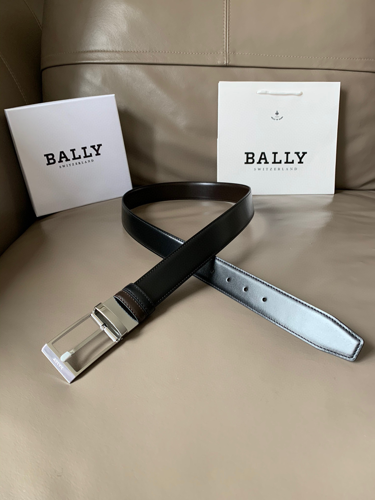 발리 BALLY 벨트 34mm