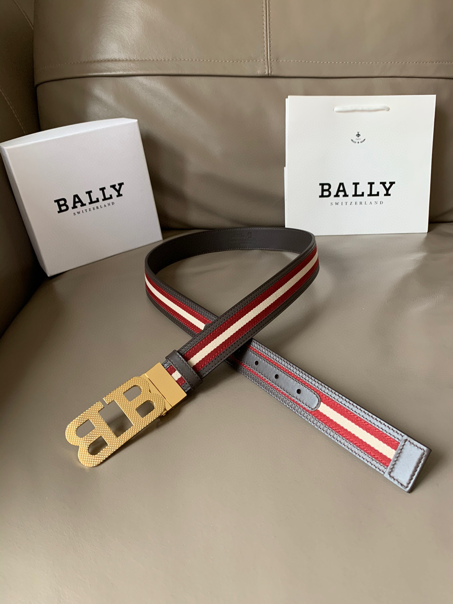 발리 BALLY 벨트 35mm