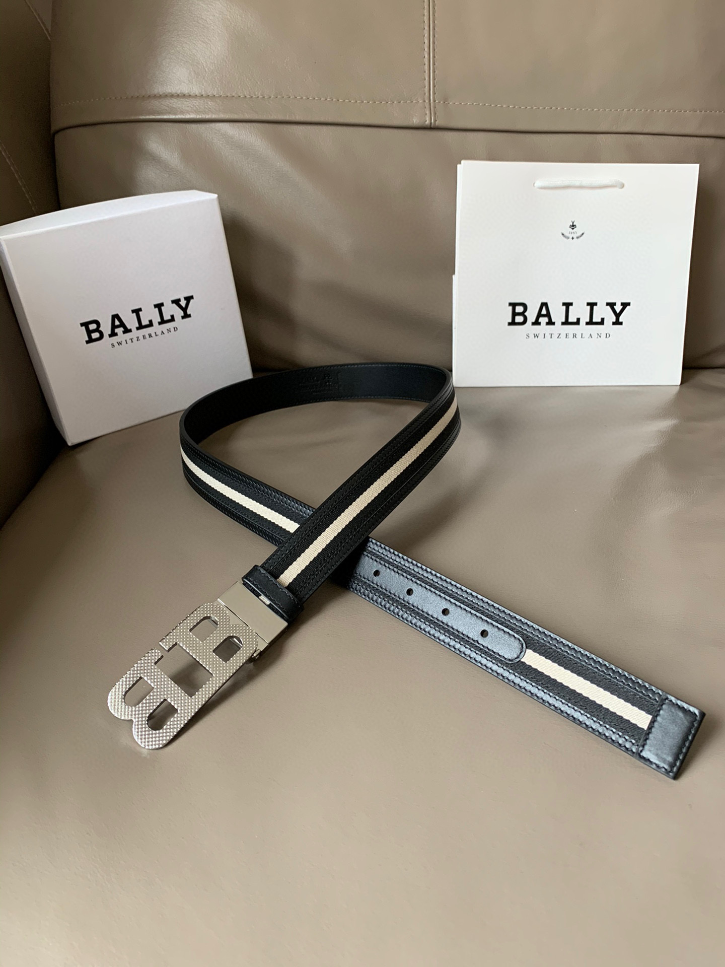 발리 BALLY 벨트 35mm