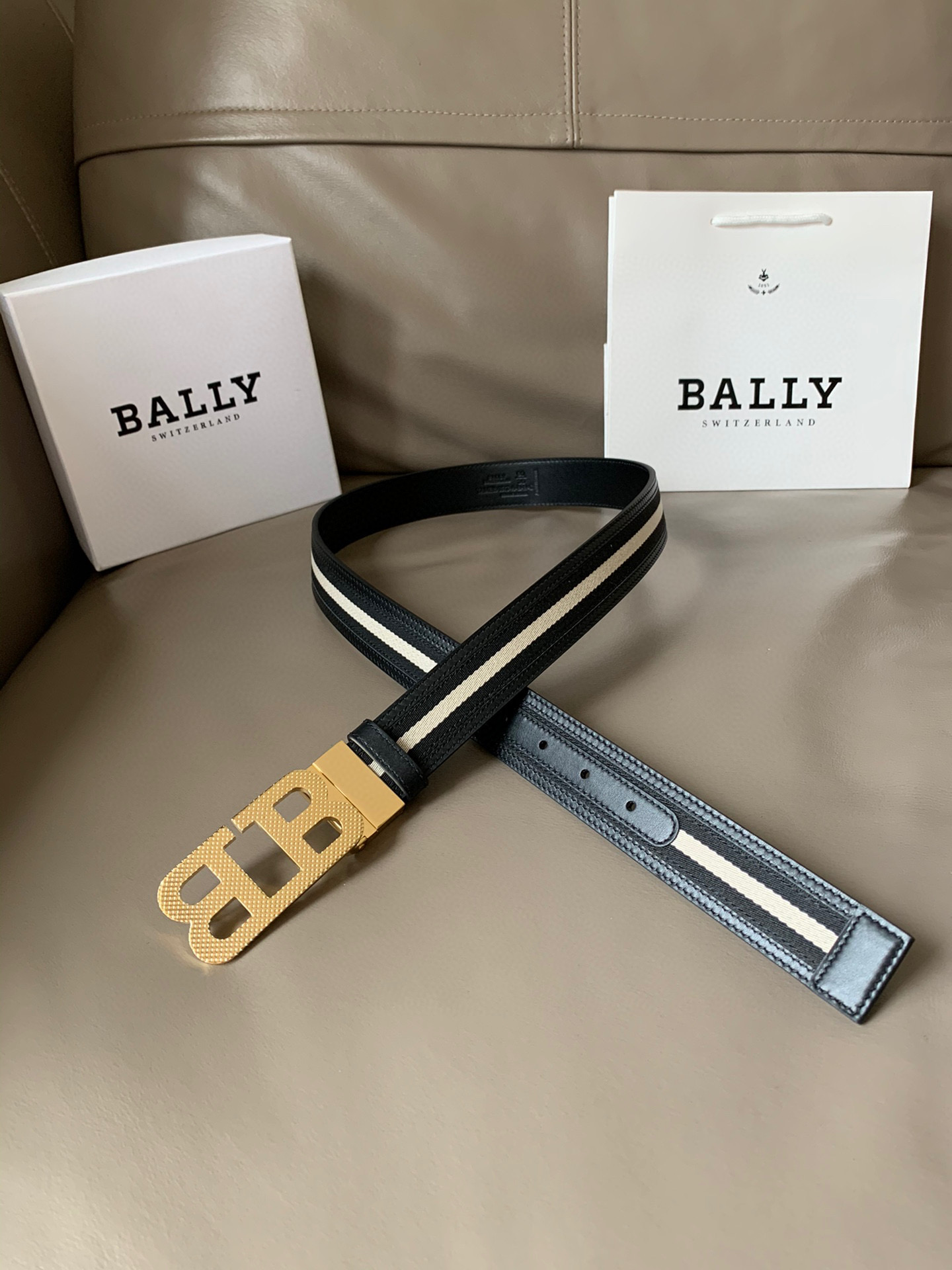 발리 BALLY 벨트 35mm