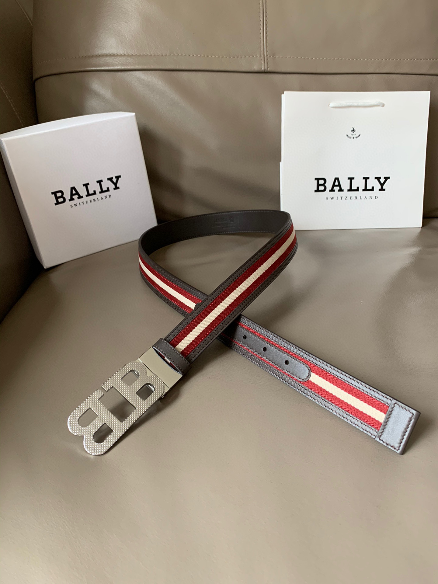 발리 BALLY 벨트 35mm