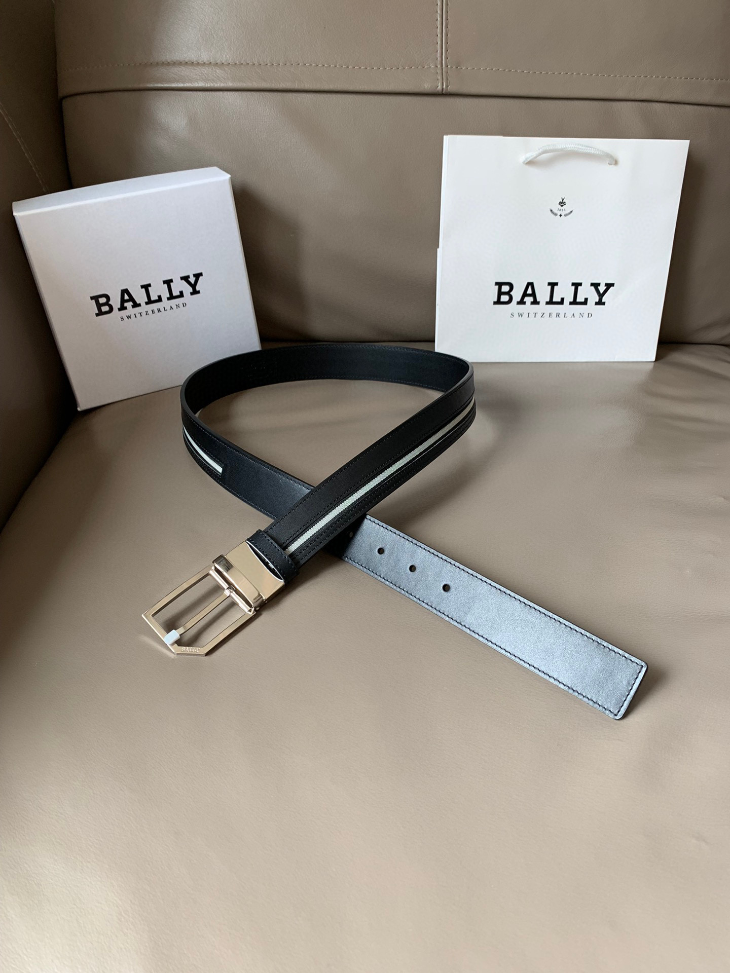 발리 BALLY 벨트 34mm