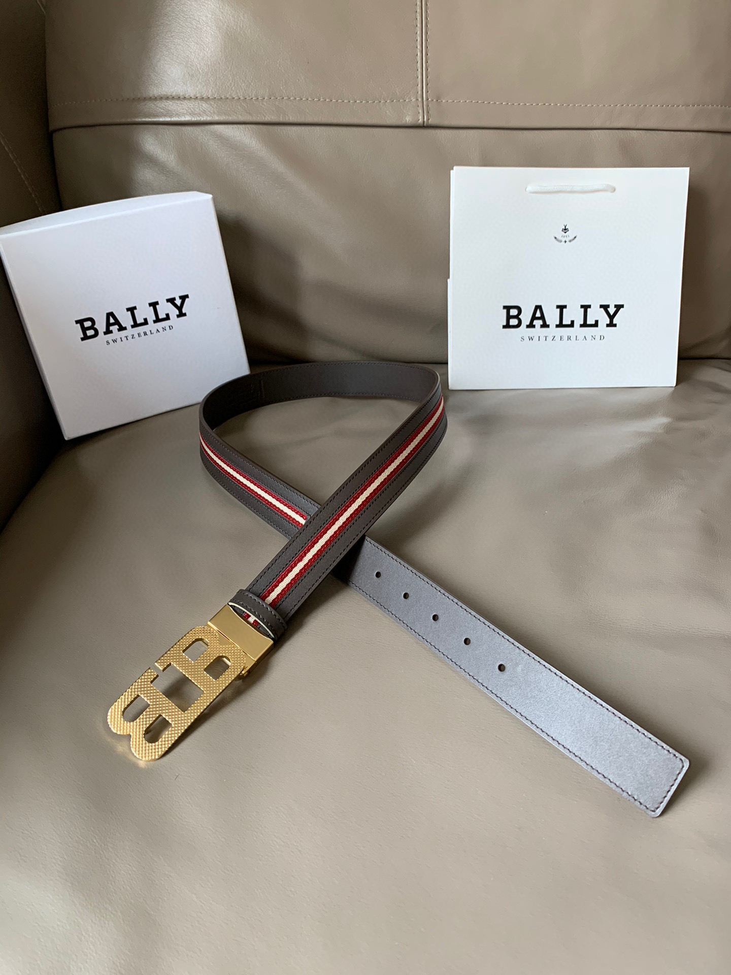 발리 BALLY 벨트 35mm