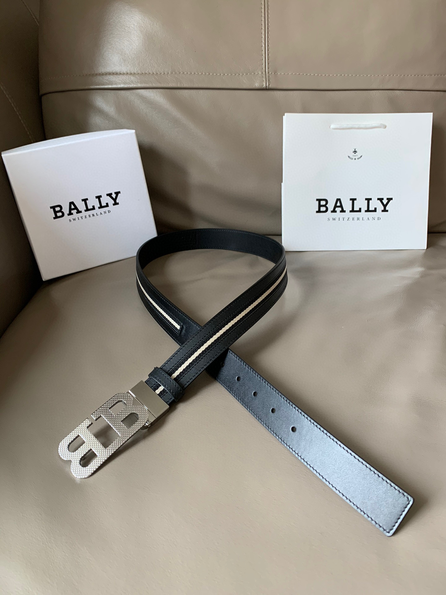 발리 BALLY 벨트 35mm