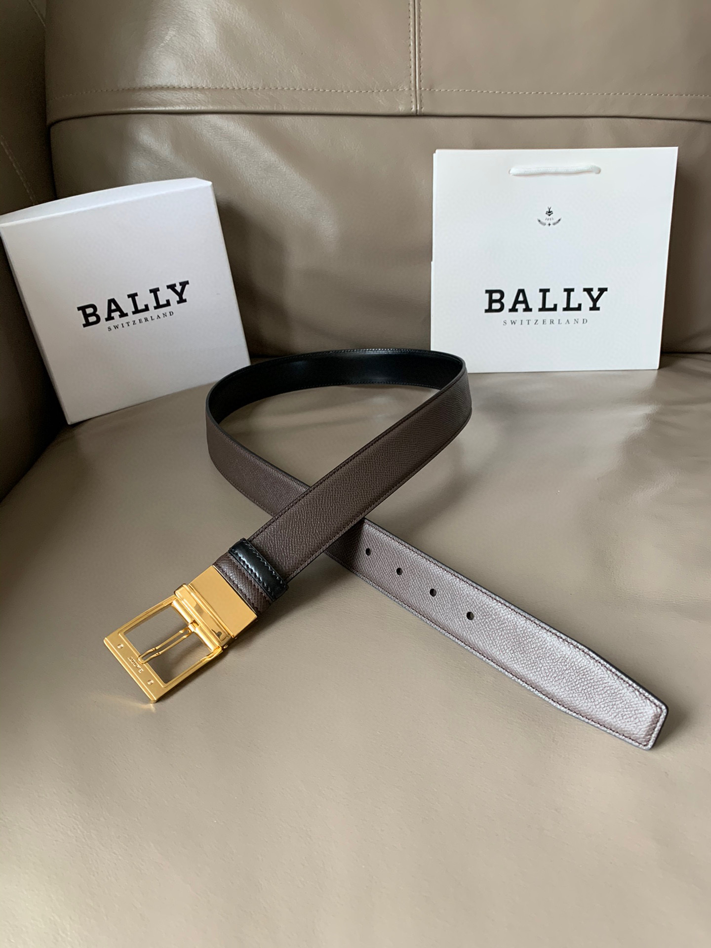 발리 BALLY 벨트 34mm