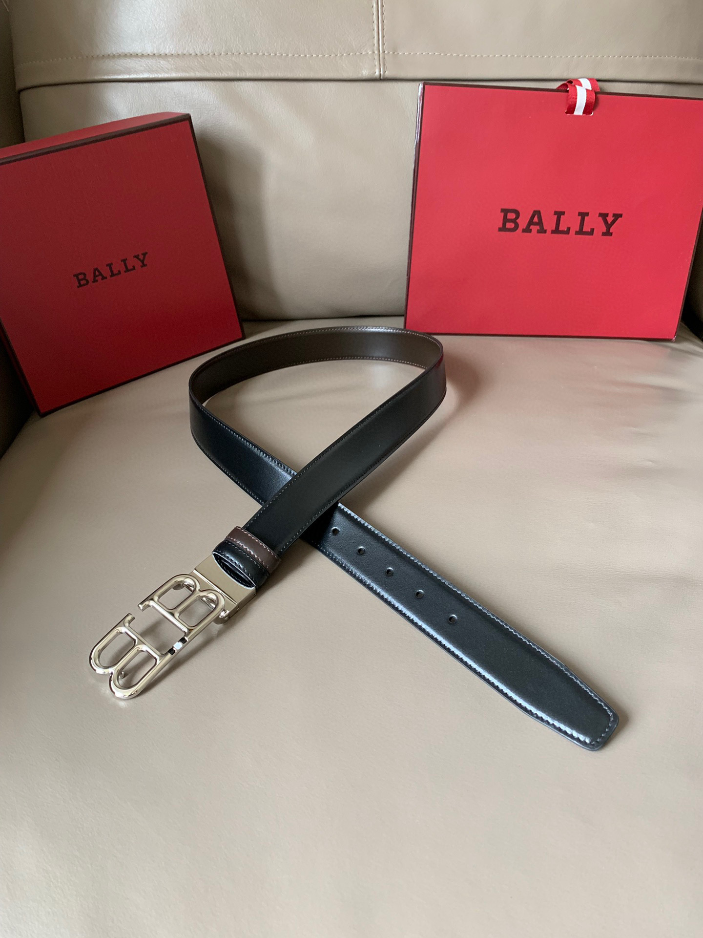 발리 BALLY 벨트 34mm