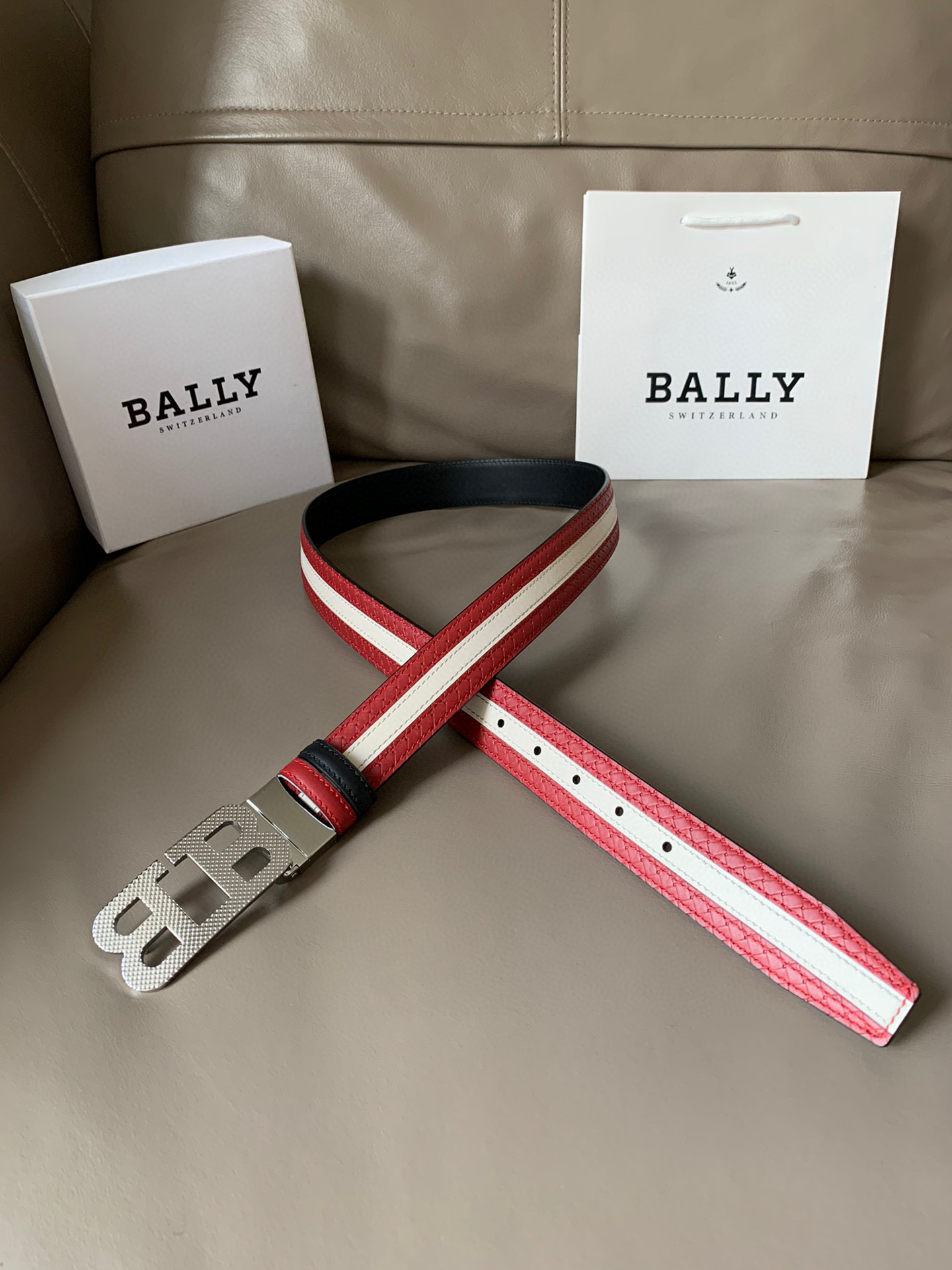 발리 BALLY 벨트 34mm