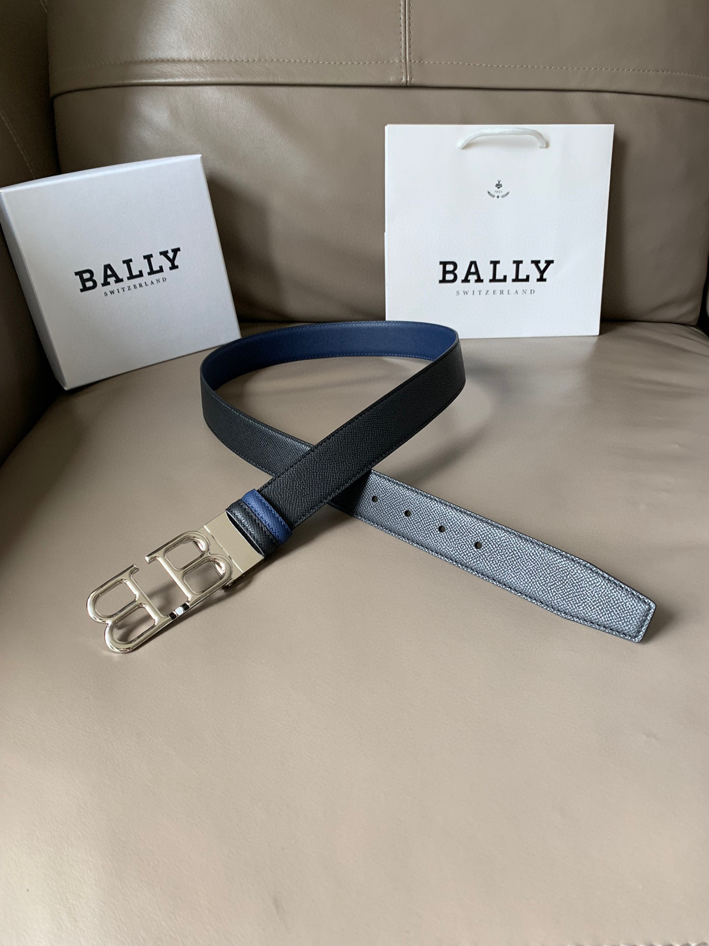 발리 BALLY 벨트 34mm