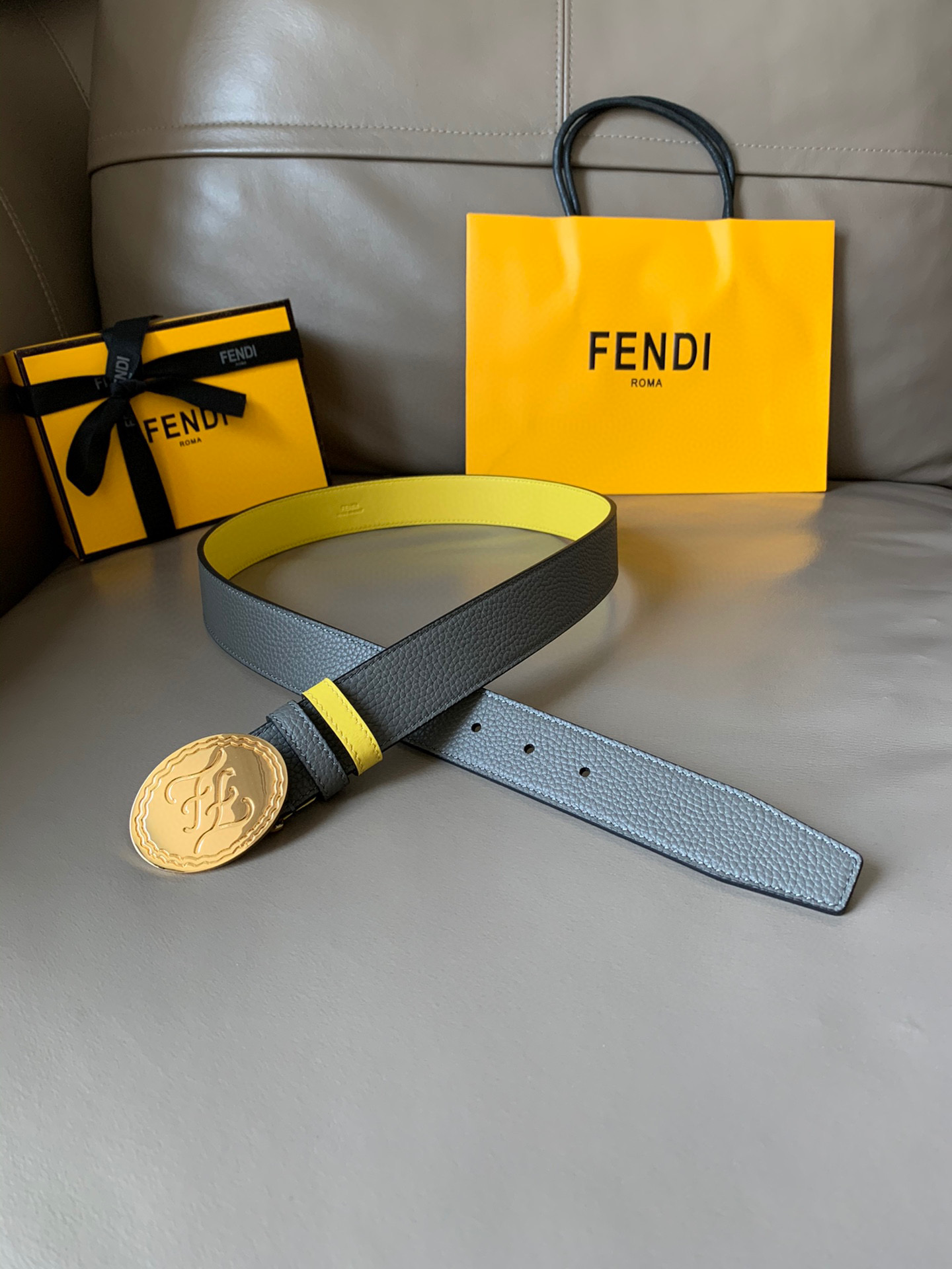 발펜디 FENDI 벨트 34mm