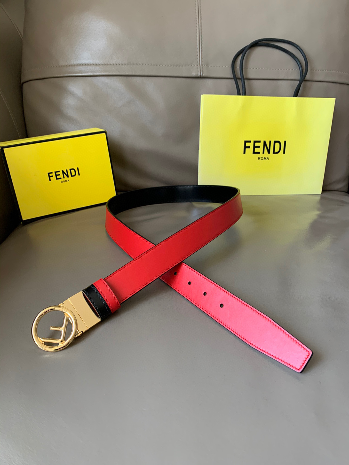 발펜디 FENDI 벨트 34mm