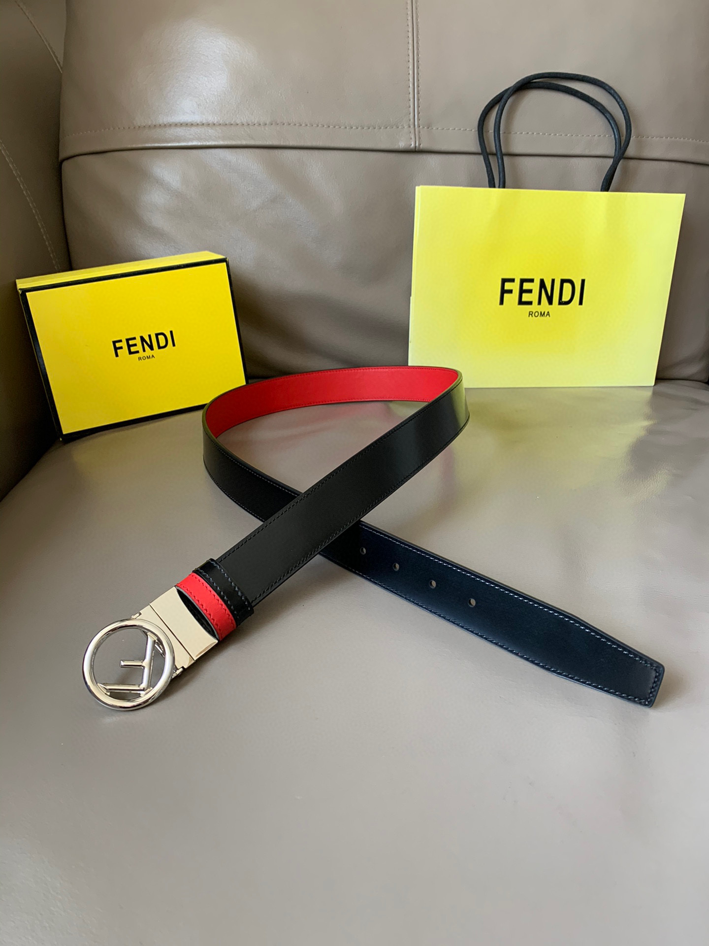 발펜디 FENDI 벨트 34mm