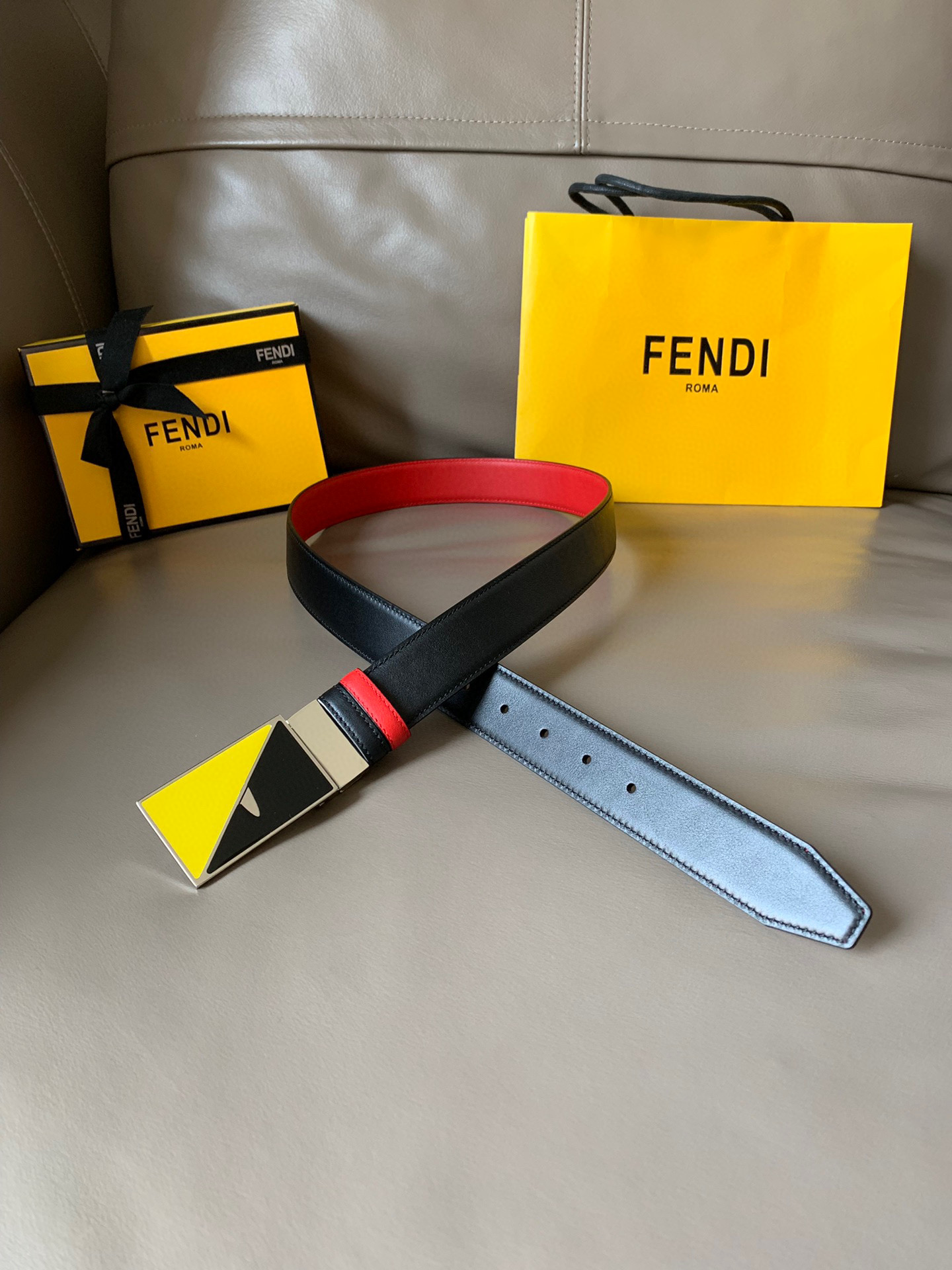 발펜디 FENDI 벨트 34mm