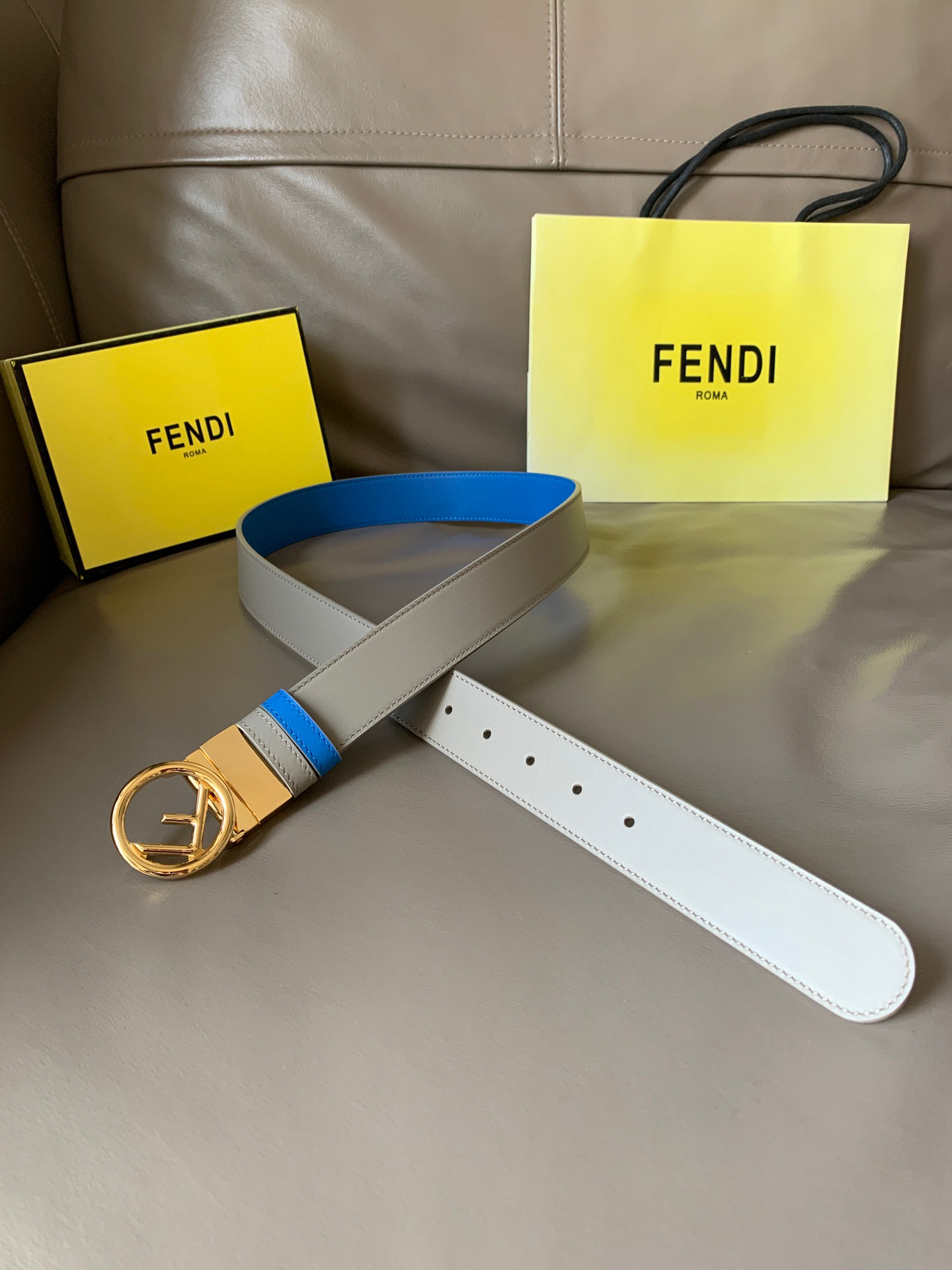 발펜디 FENDI 벨트 34mm