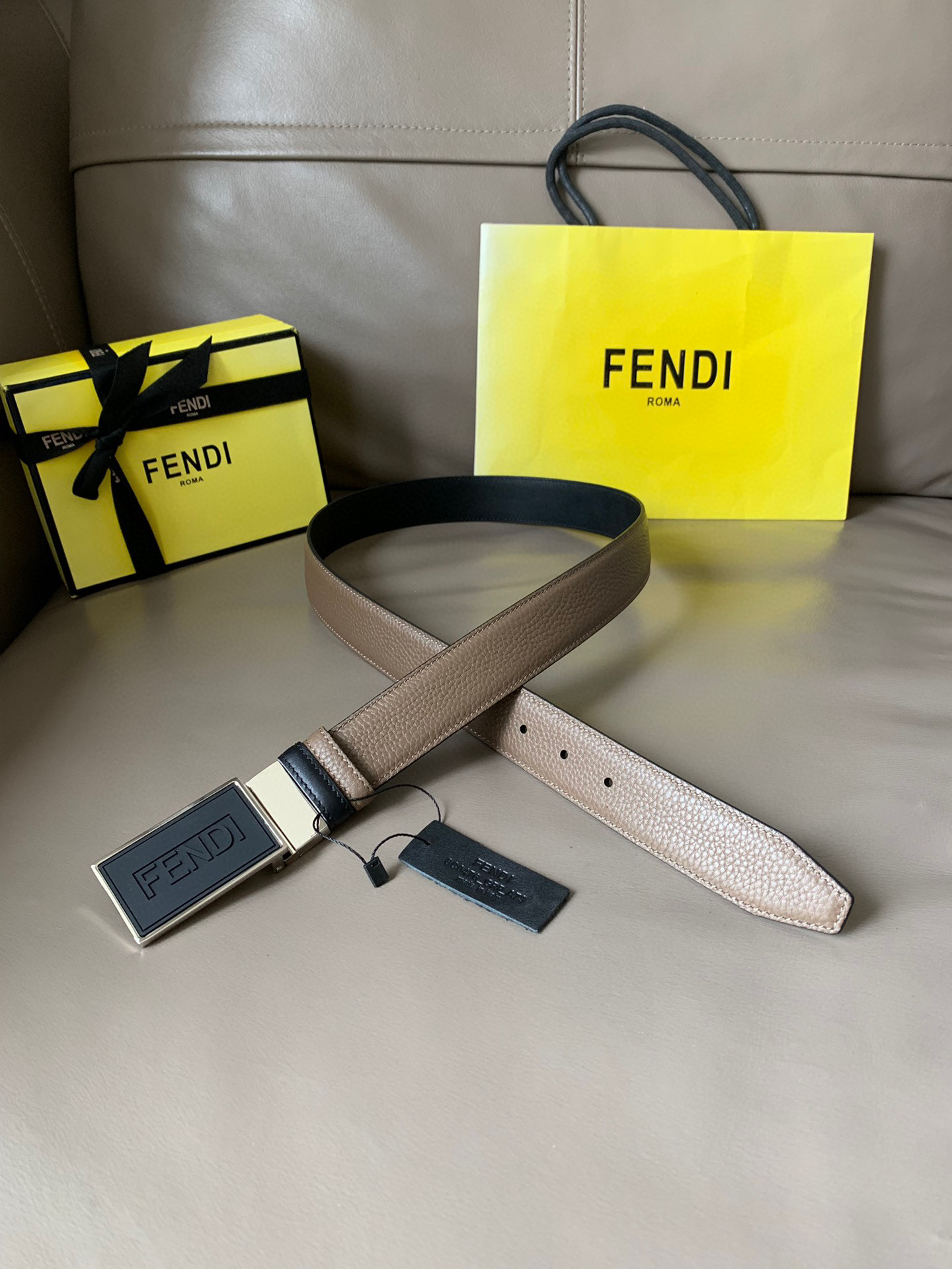 발펜디 FENDI 벨트 34mm