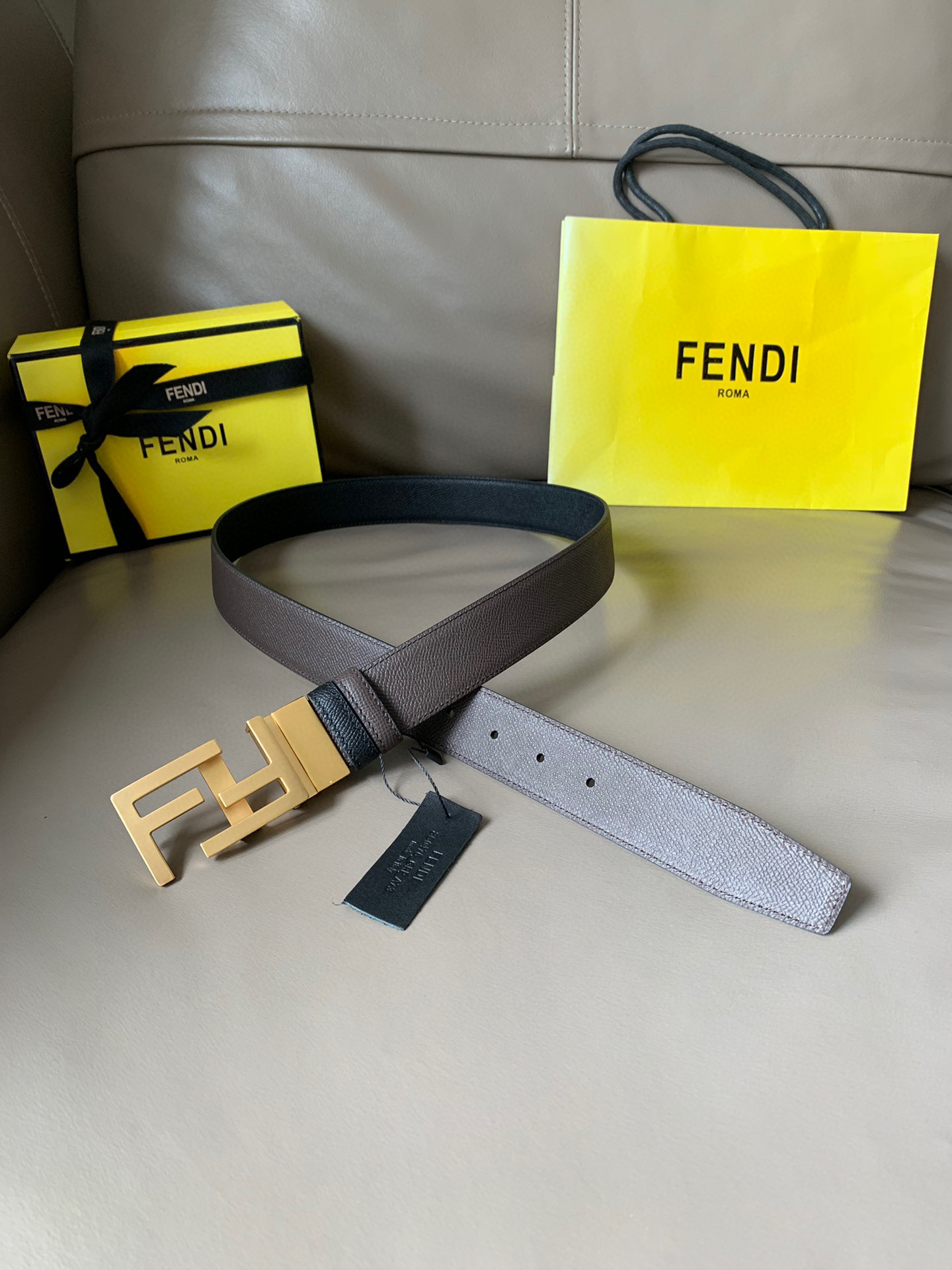 발펜디 FENDI 벨트 34mm