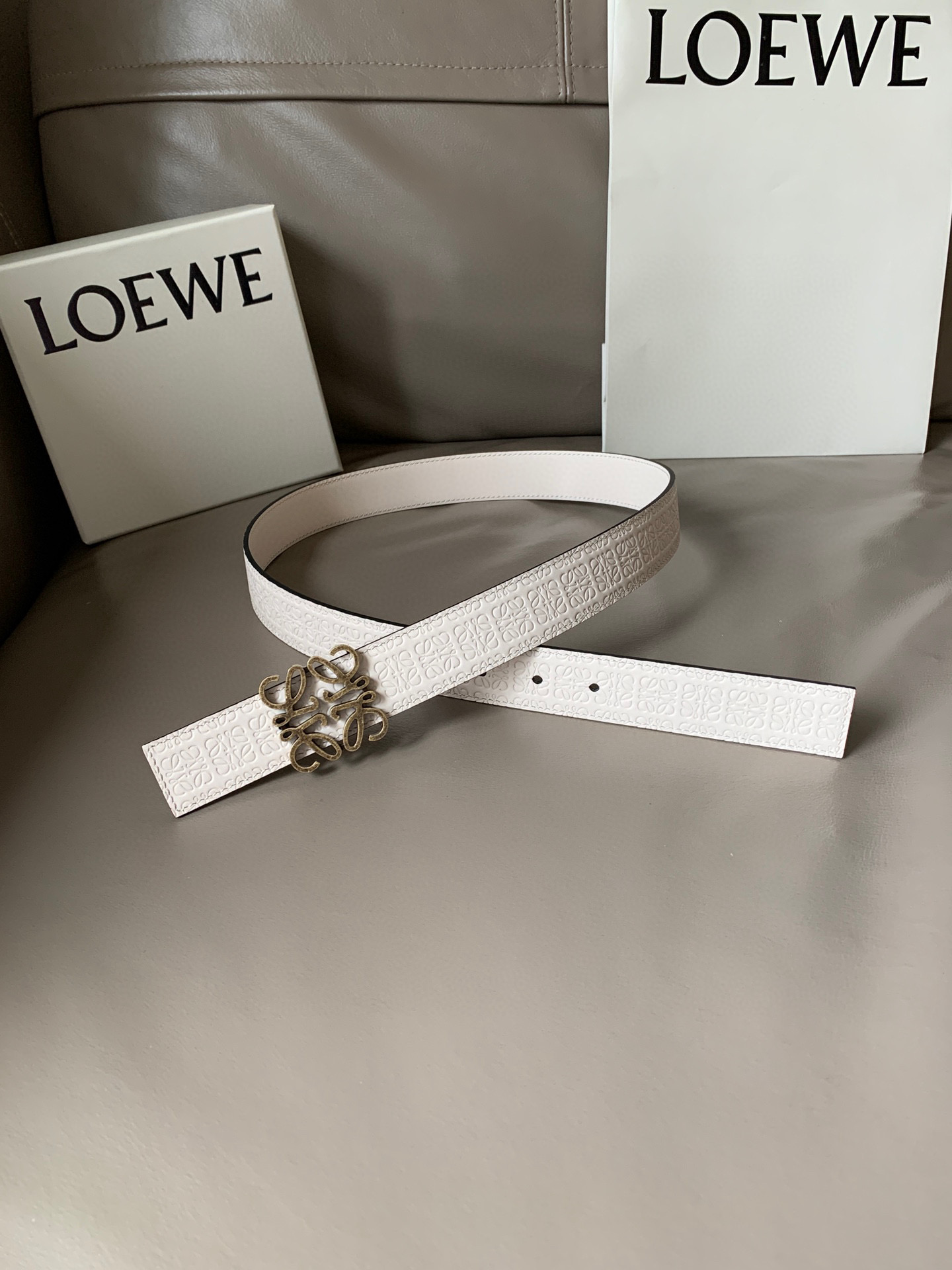 로에베 LOEWE 벨트 30mm