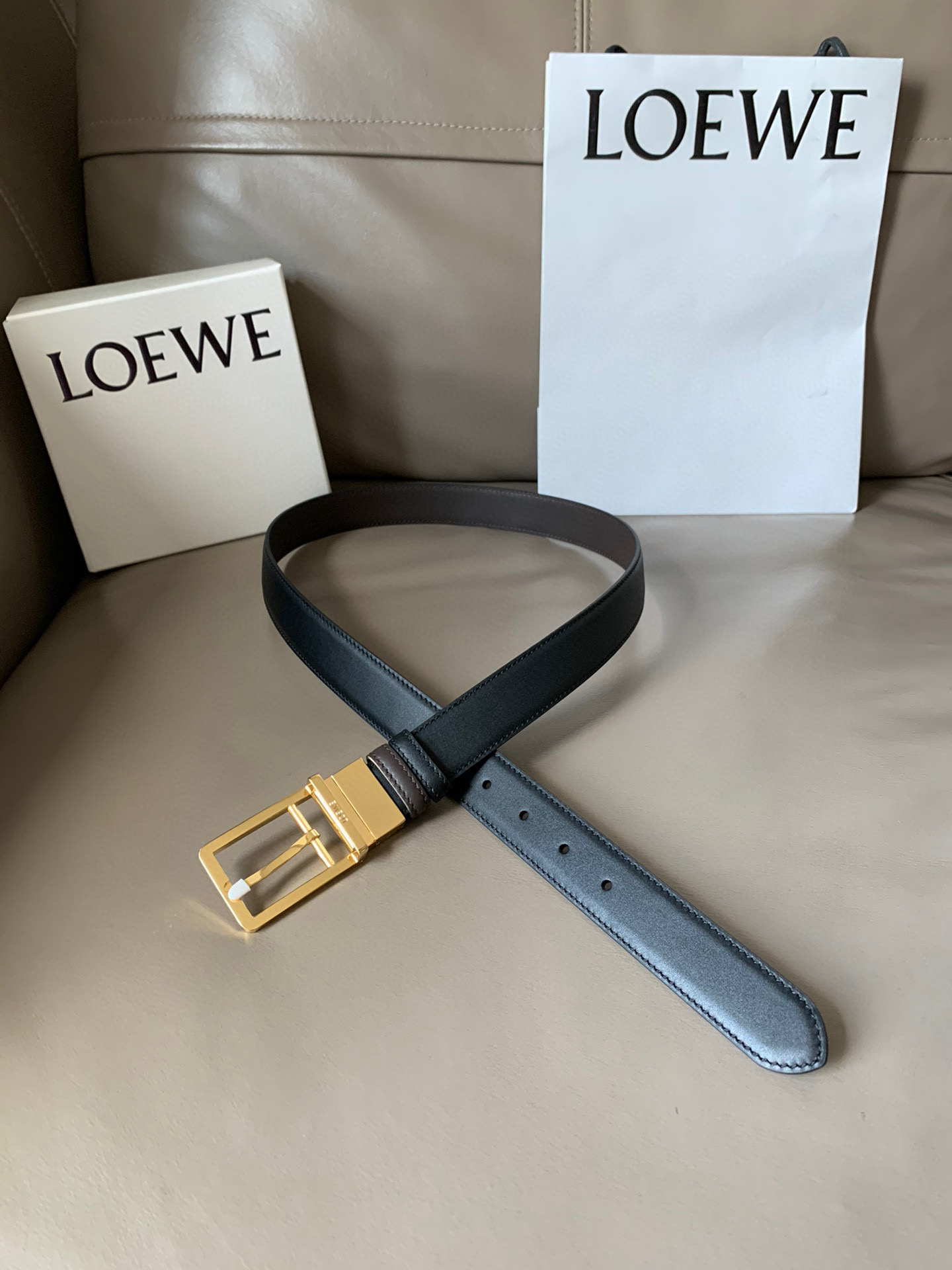 로에베 LOEWE 벨트 30mm