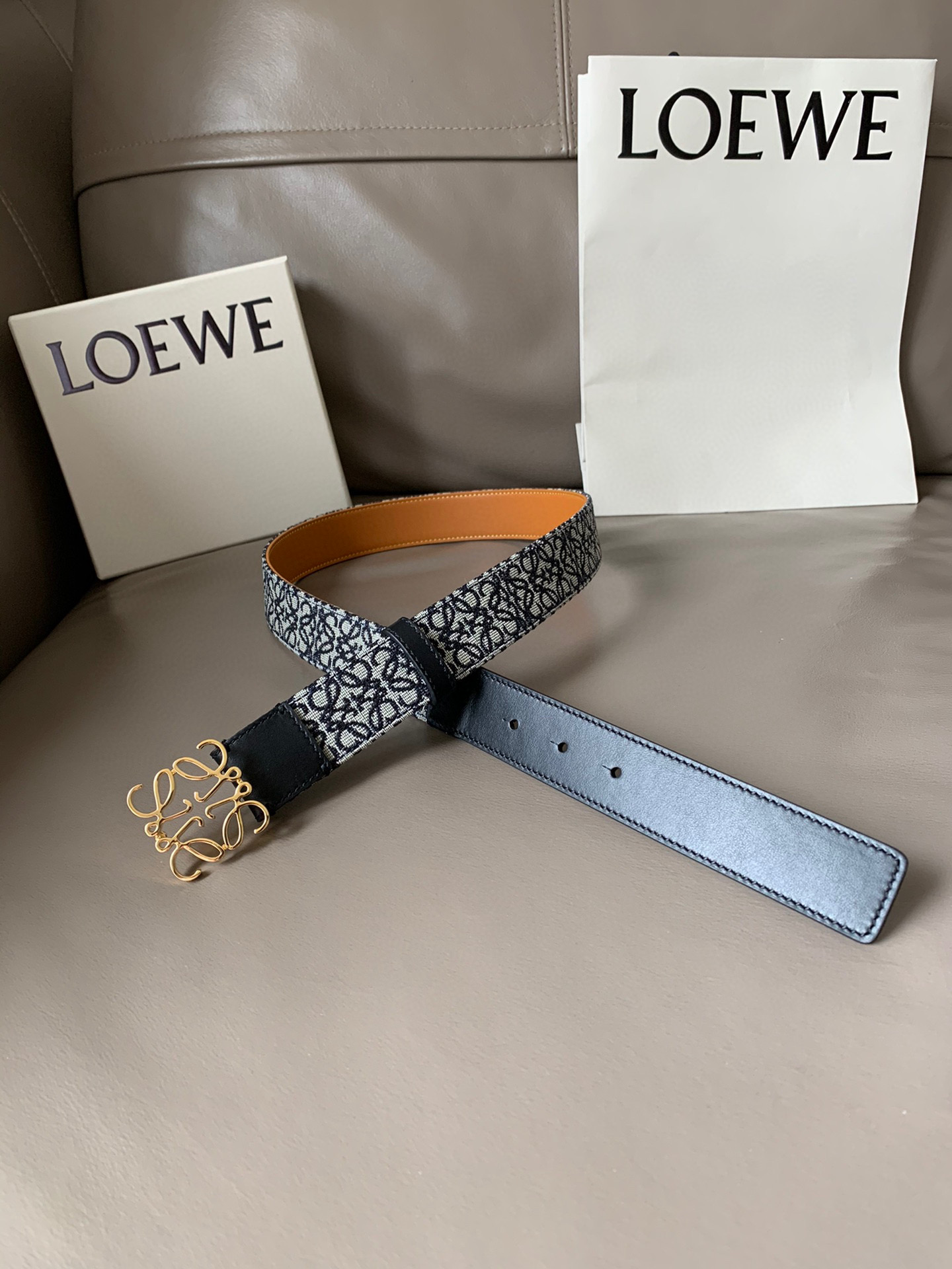 로에베 LOEWE 벨트 32mm