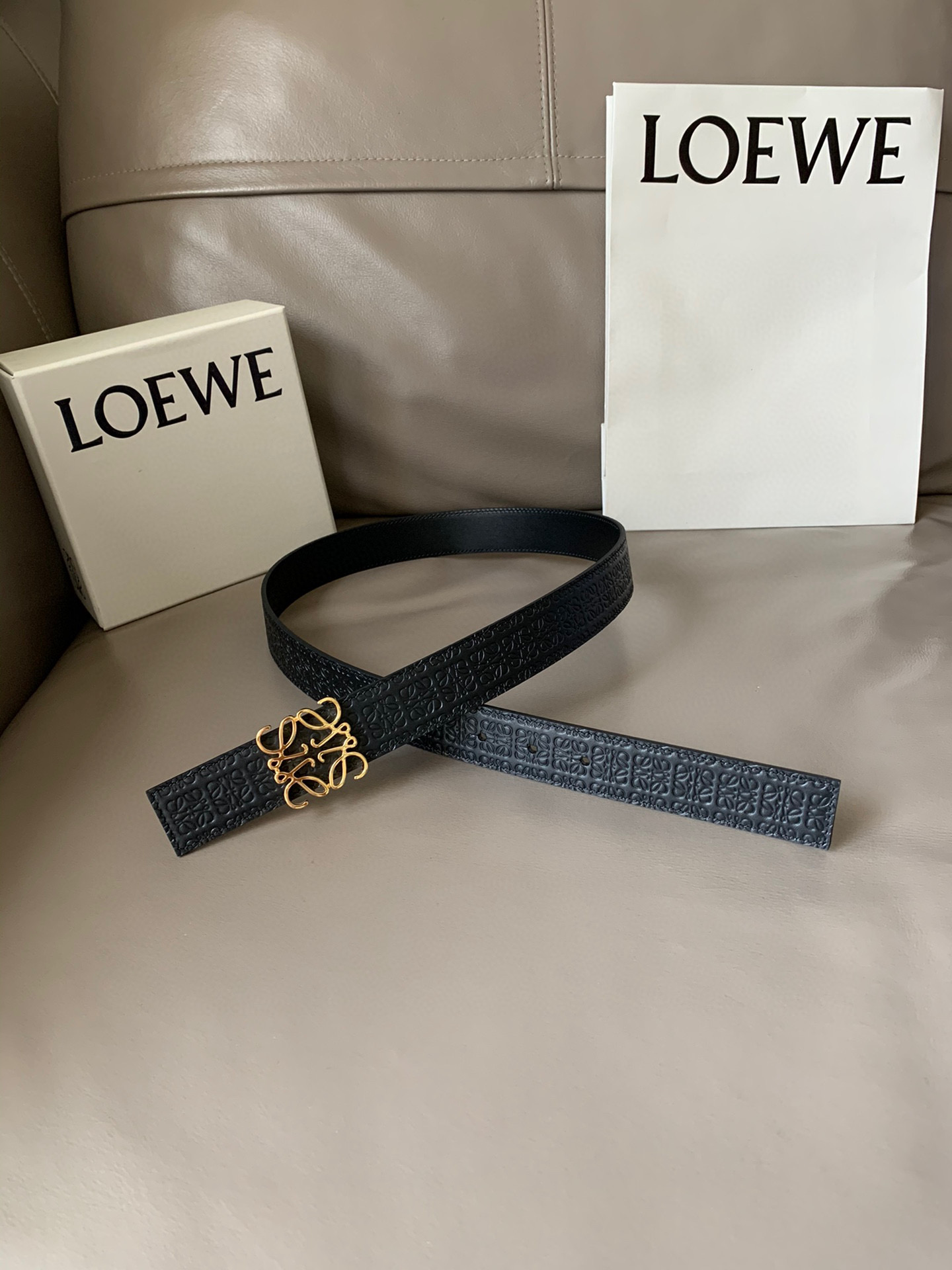 로에베 LOEWE 벨트 40mm