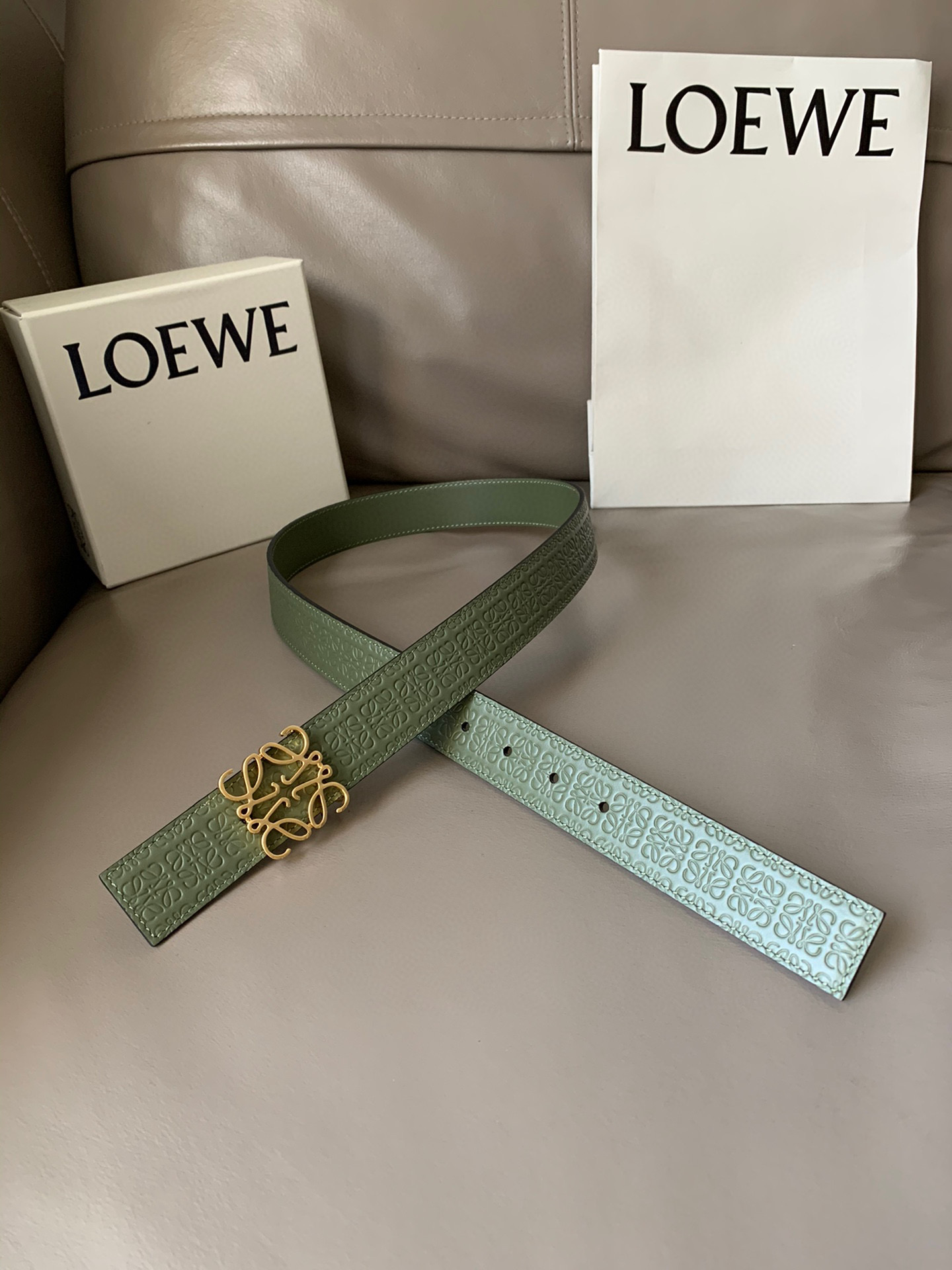 로에베 LOEWE 벨트 40mm