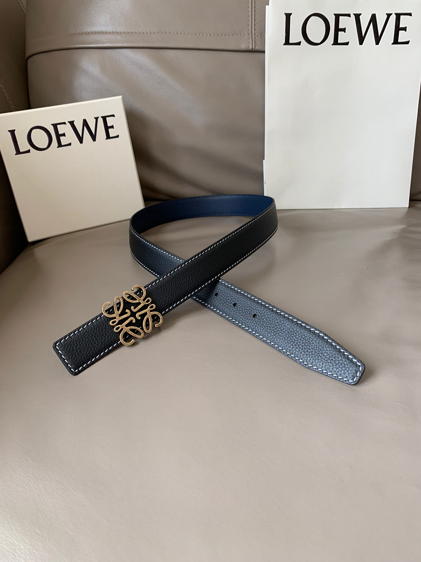 로에베 LOEWE 벨트 32mm