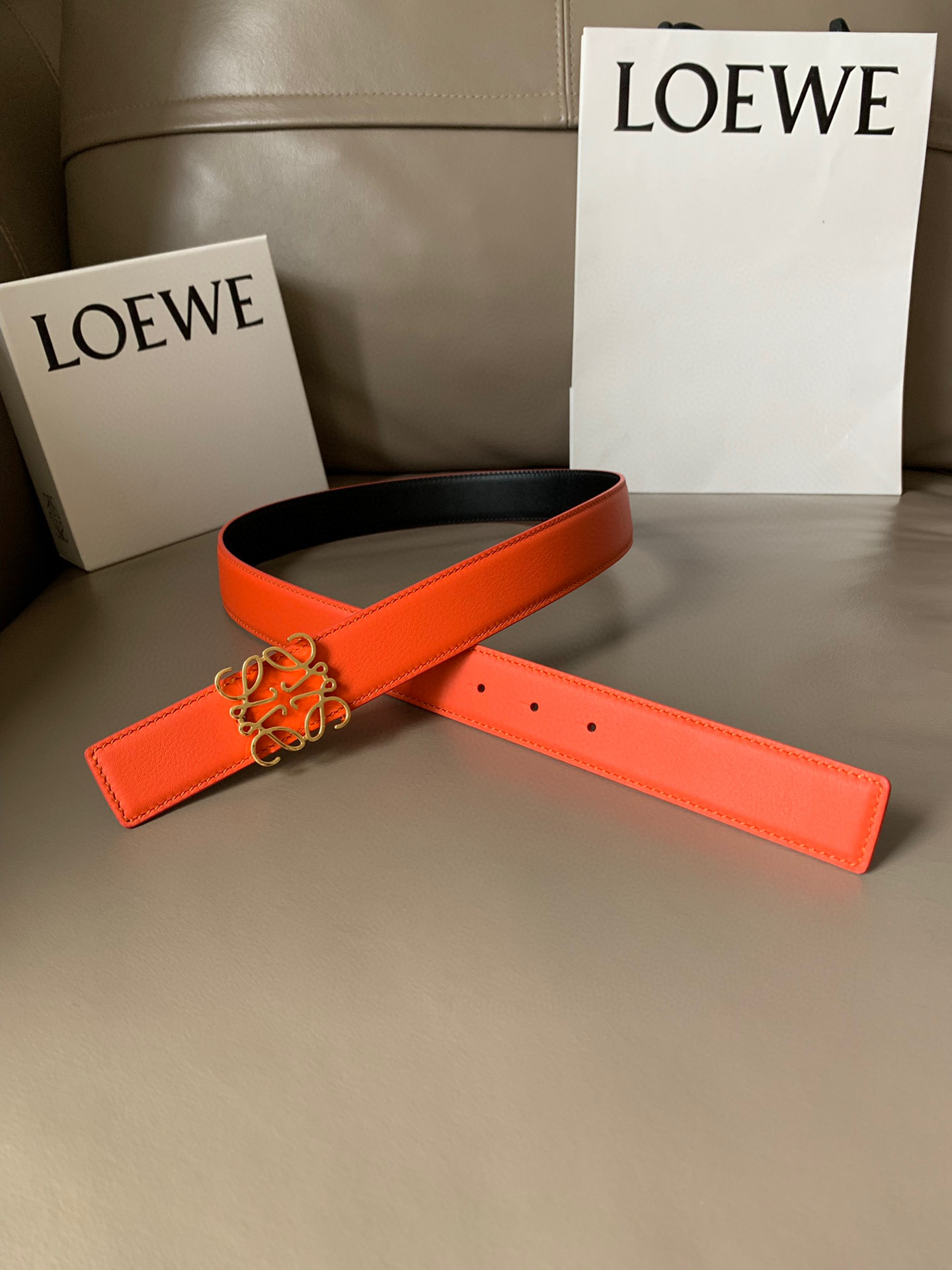 로에베 LOEWE 벨트 32mm