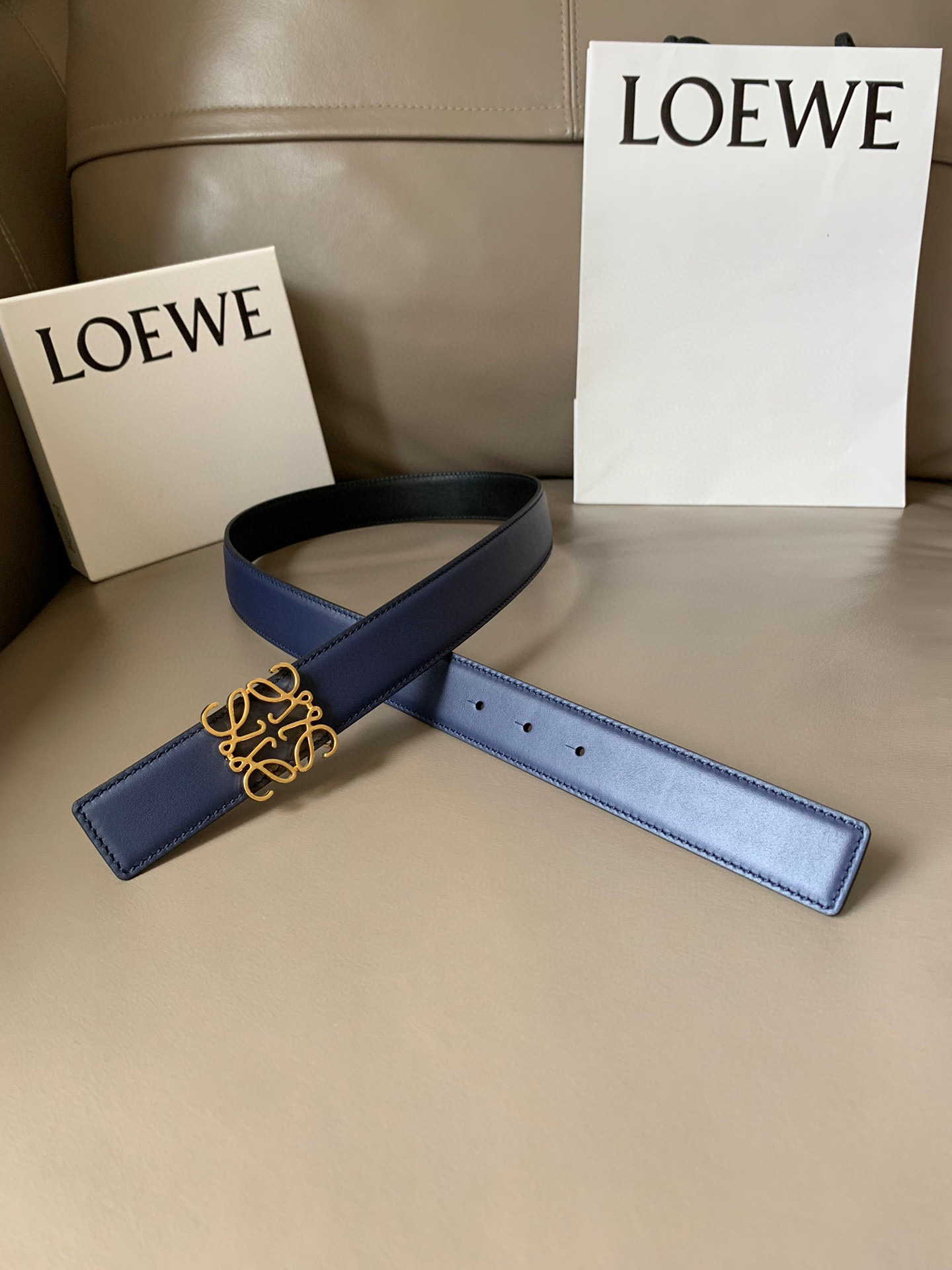 로에베 LOEWE 벨트 32mm