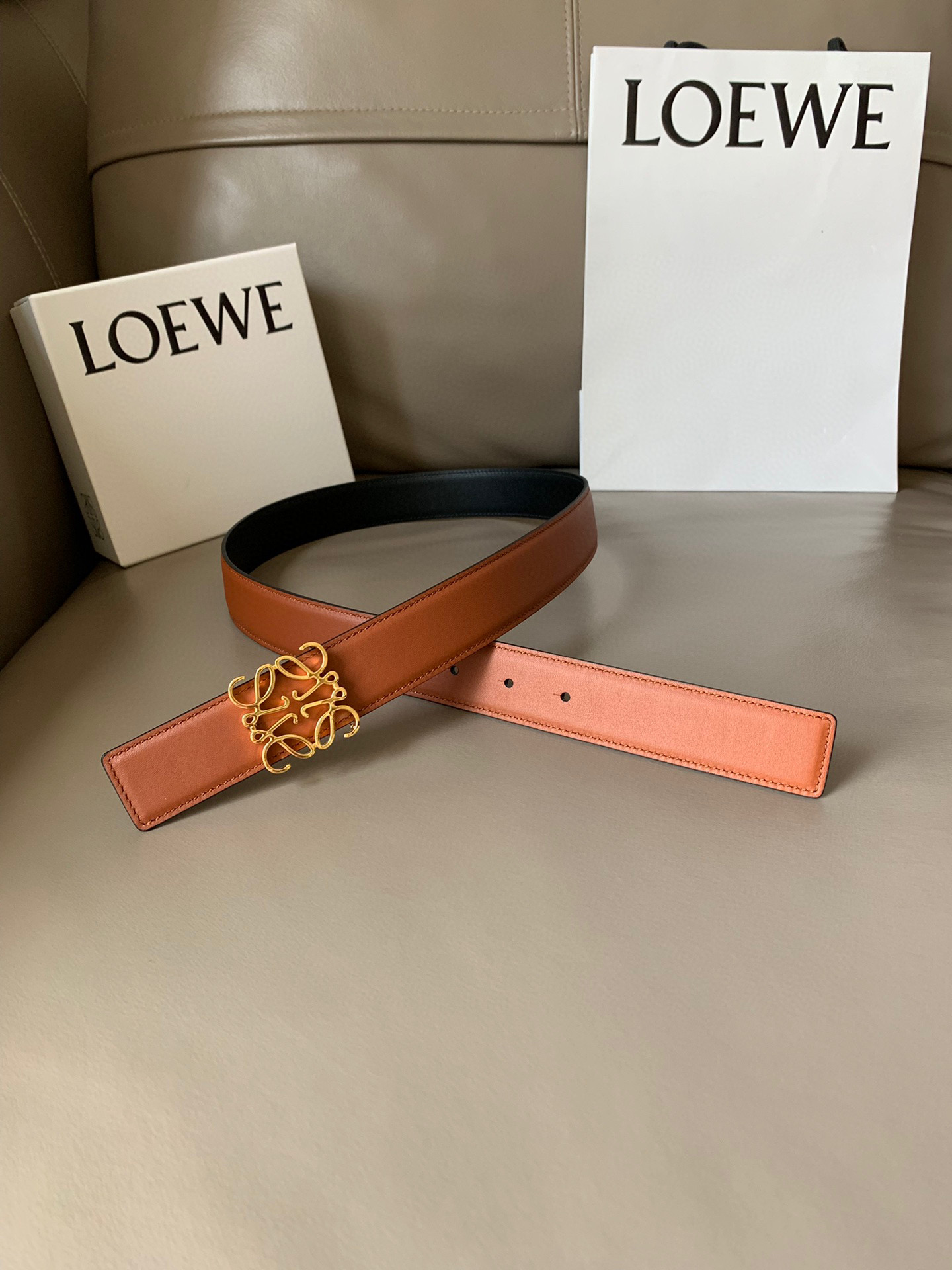 로에베 LOEWE 벨트 32mm