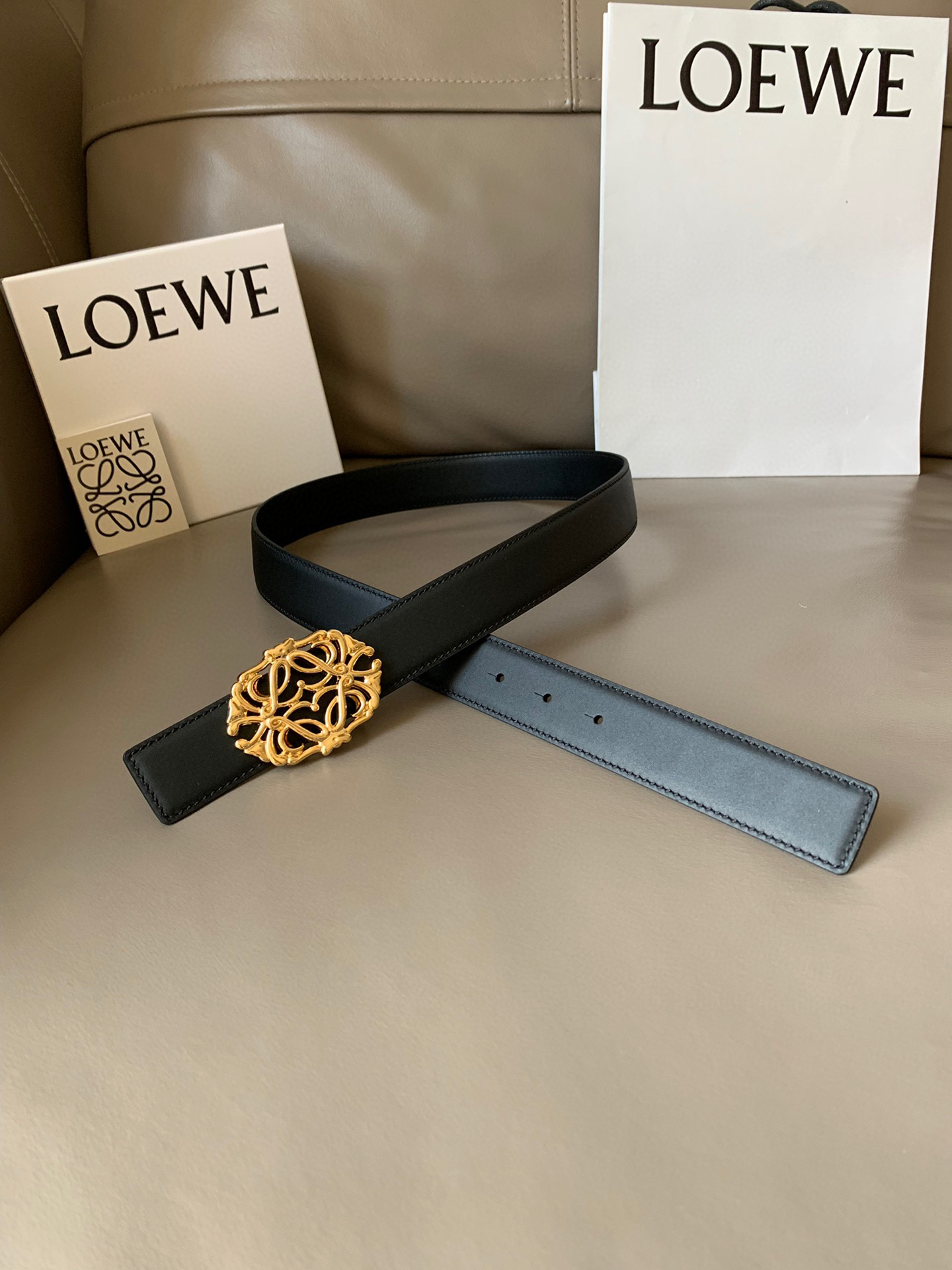 로에베 LOEWE 벨트 32mm