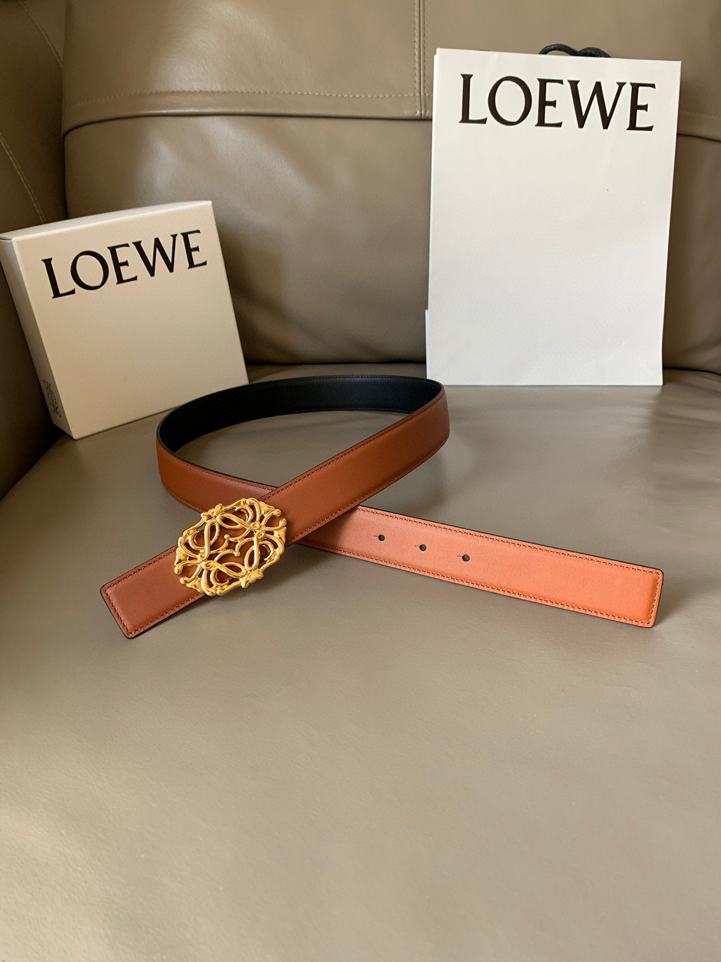 로에베 LOEWE 벨트 32mm