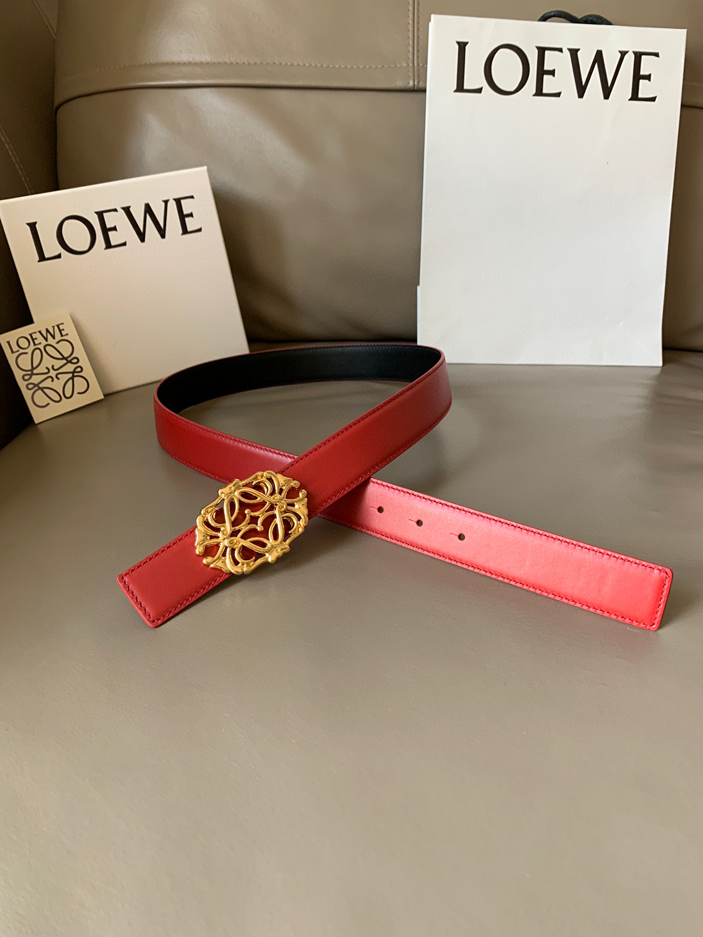 로에베 LOEWE 벨트 32mm