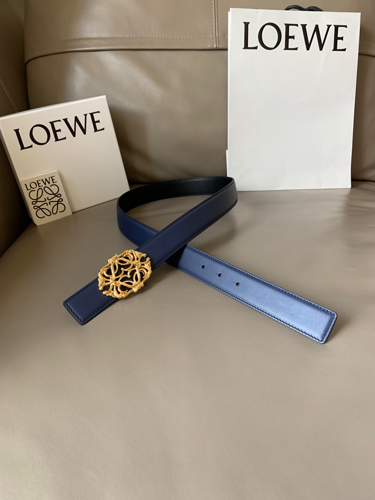 로에베 LOEWE 벨트 32mm