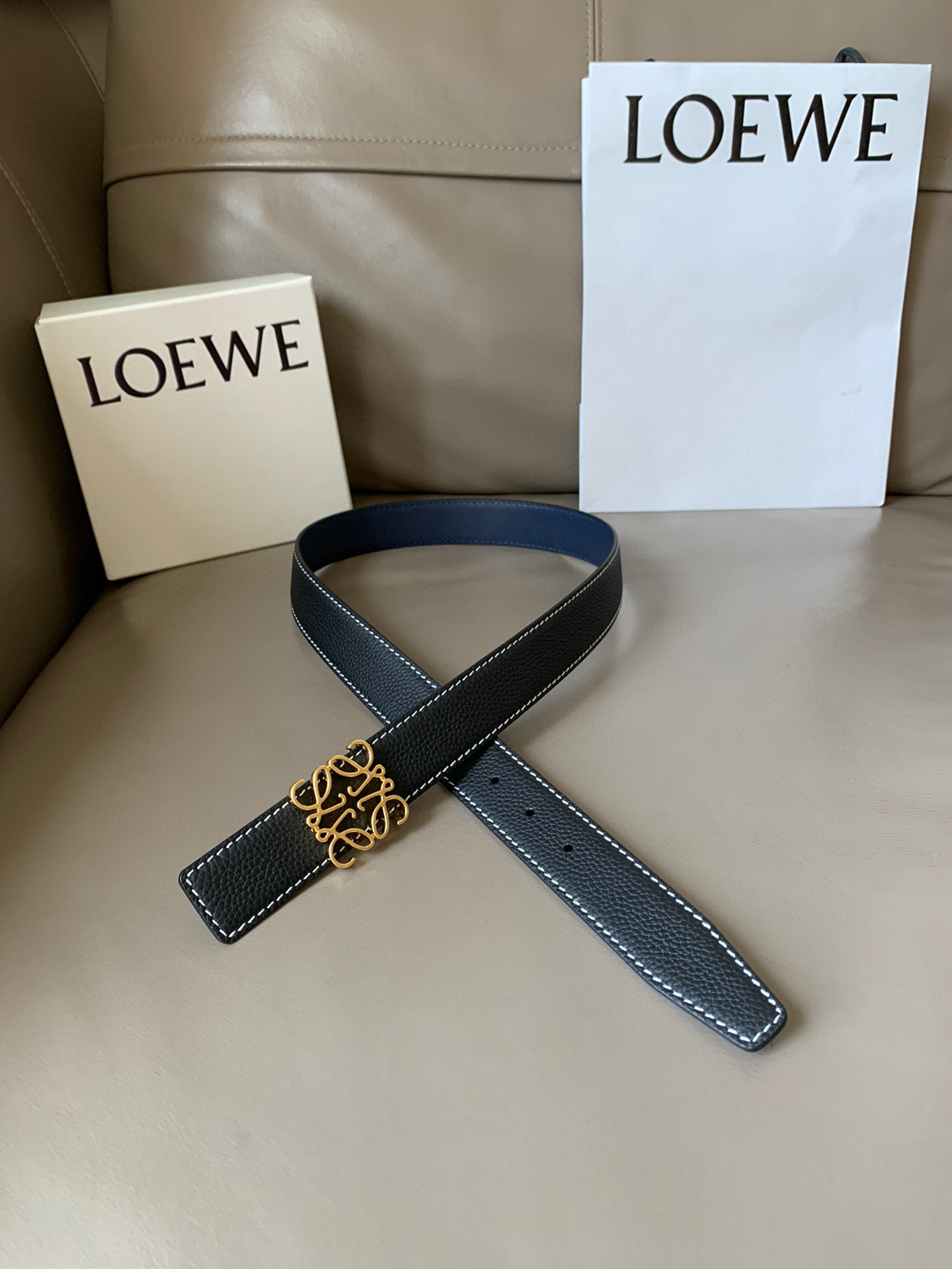 로에베 LOEWE 벨트 32mm