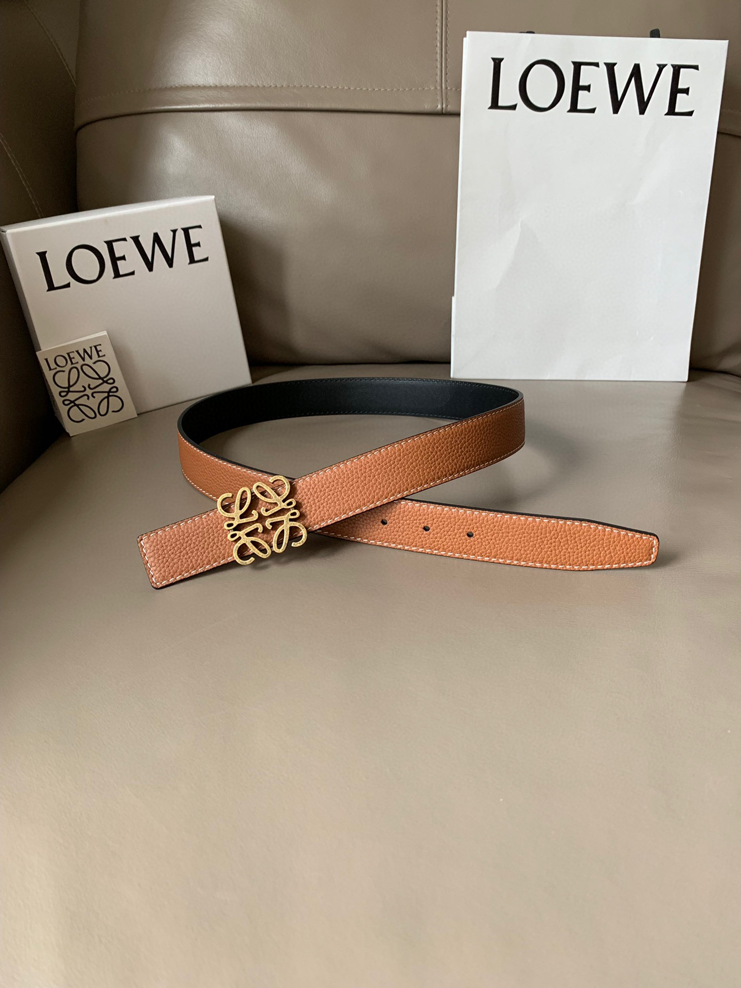 로에베 LOEWE 벨트 30mm