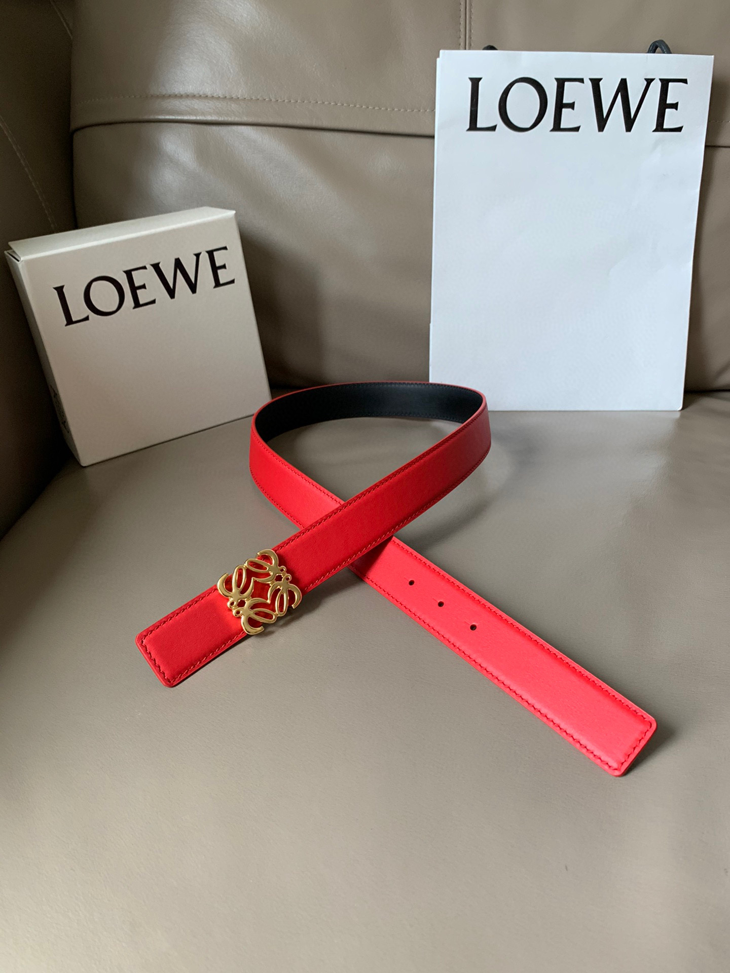 로에베 LOEWE 벨트 32mm