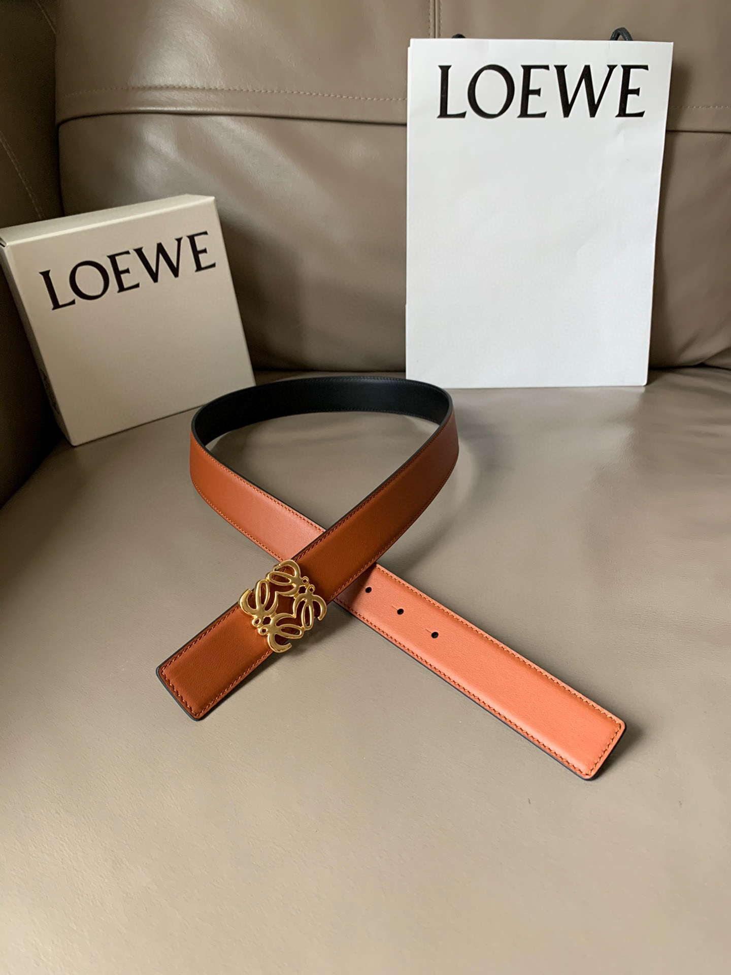 로에베 LOEWE 벨트 32mm