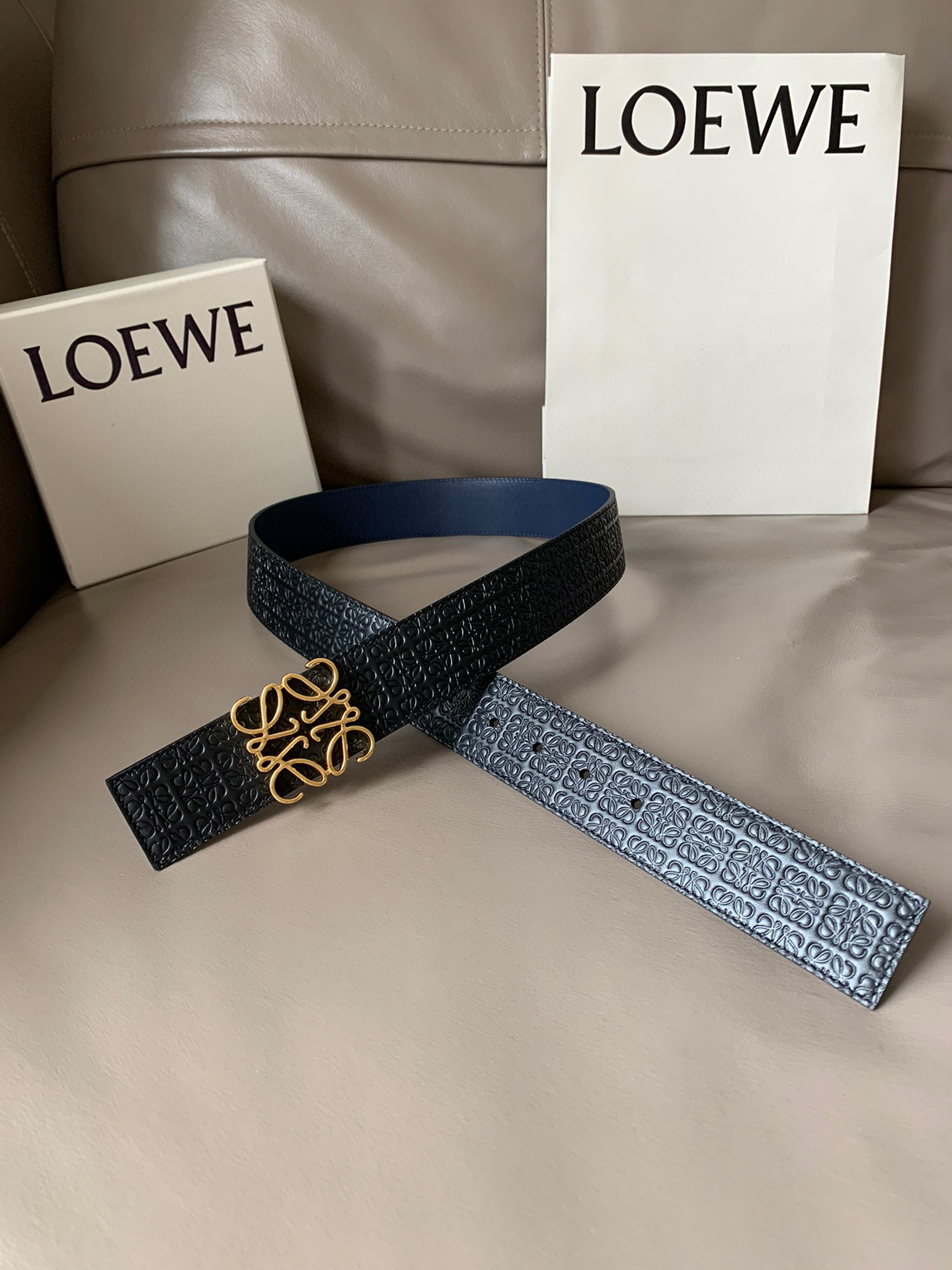 로에베 LOEWE 벨트 40mm