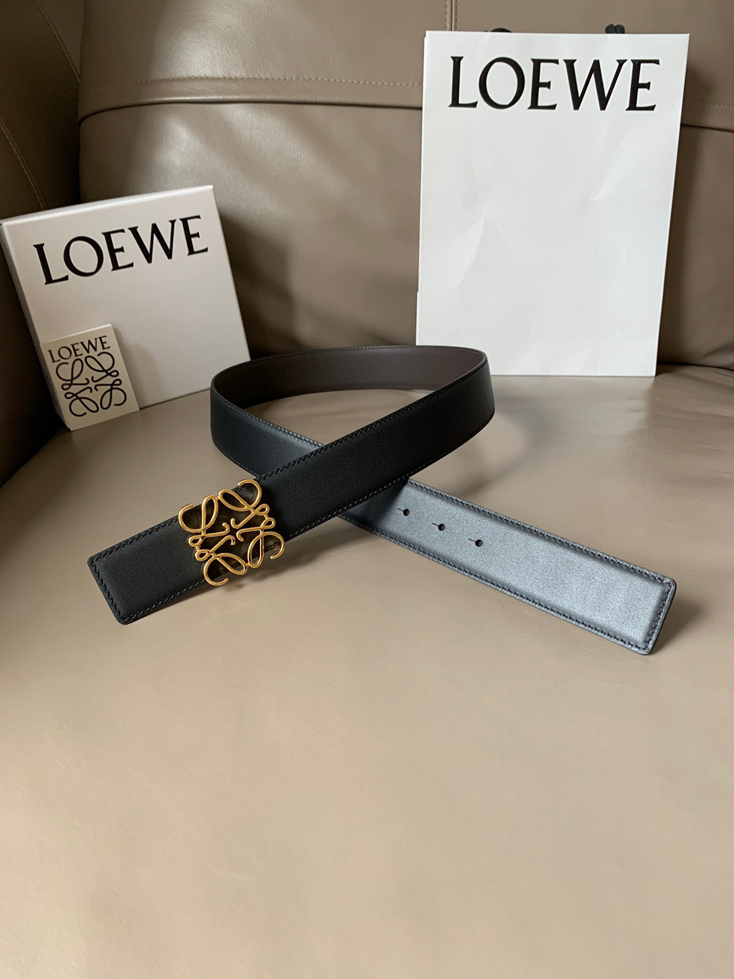 로에베 LOEWE 벨트 40mm