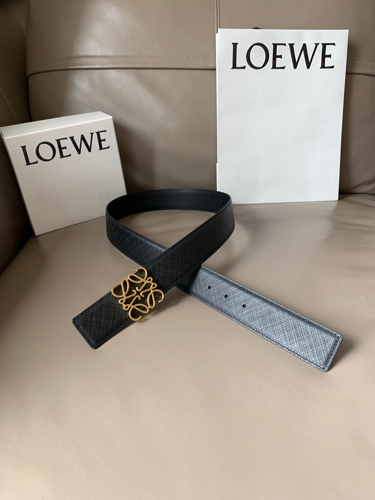 로에베 LOEWE 벨트 40mm