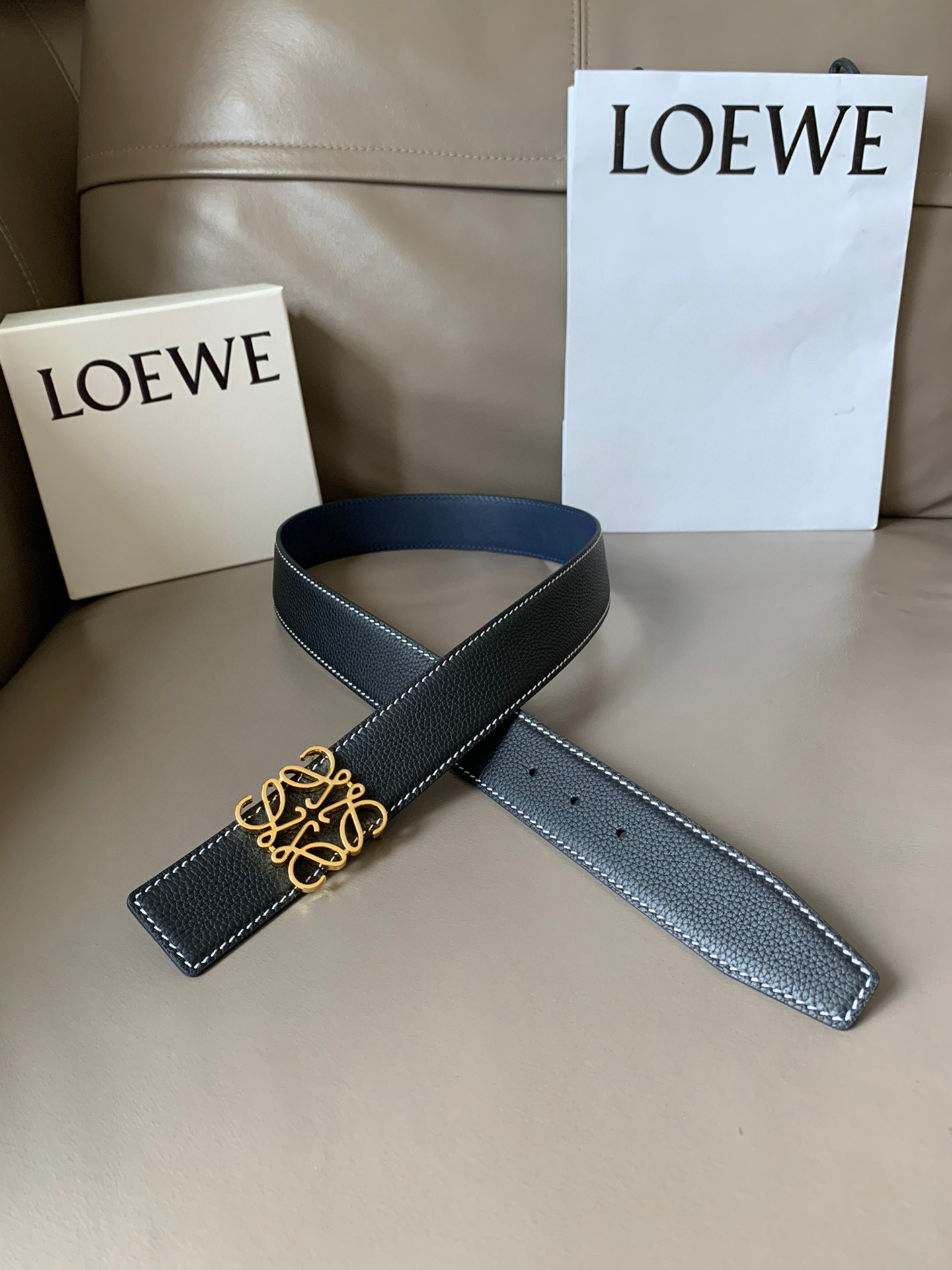 로에베 LOEWE 벨트 40mm