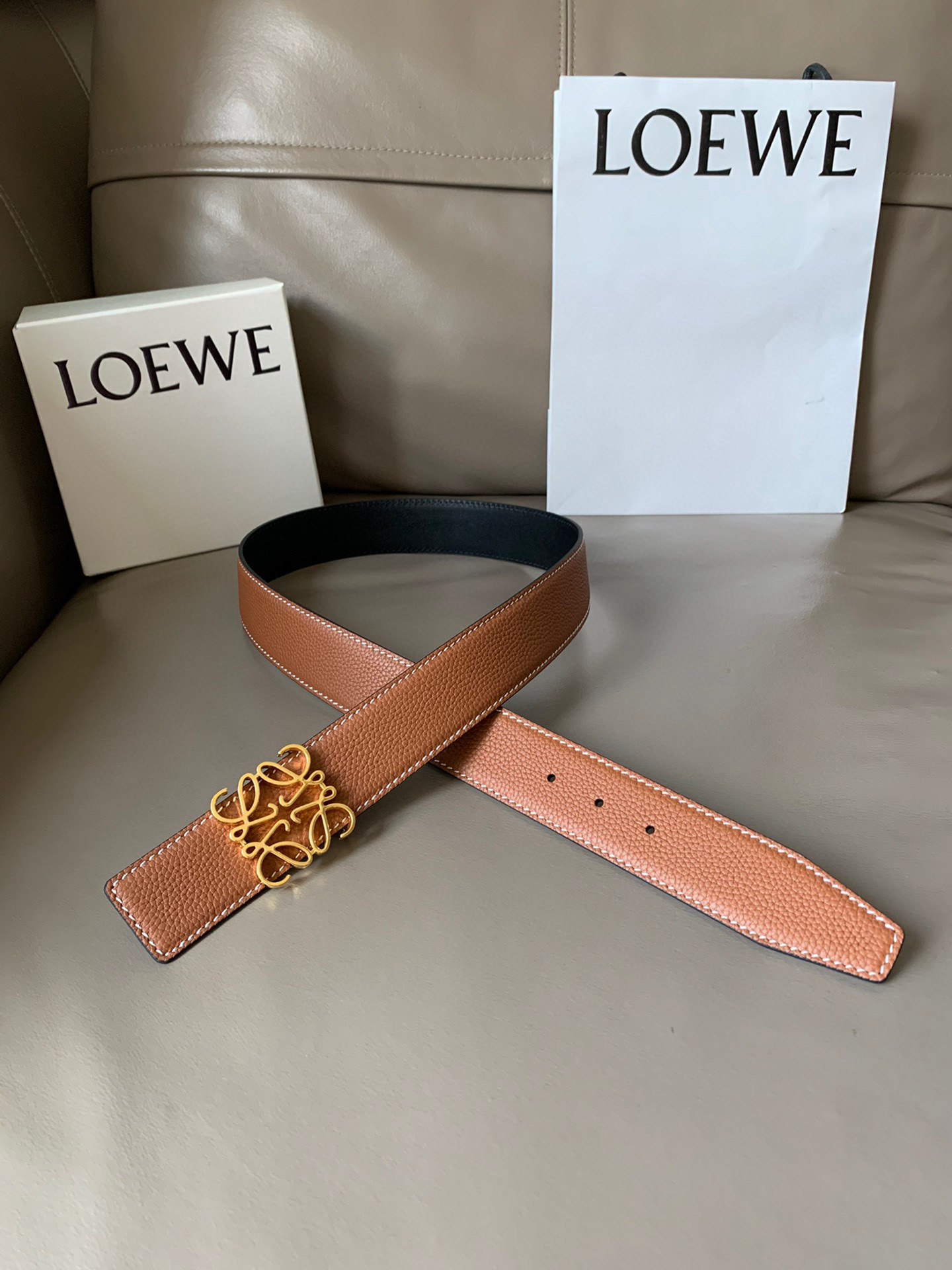 로에베 LOEWE 벨트 40mm