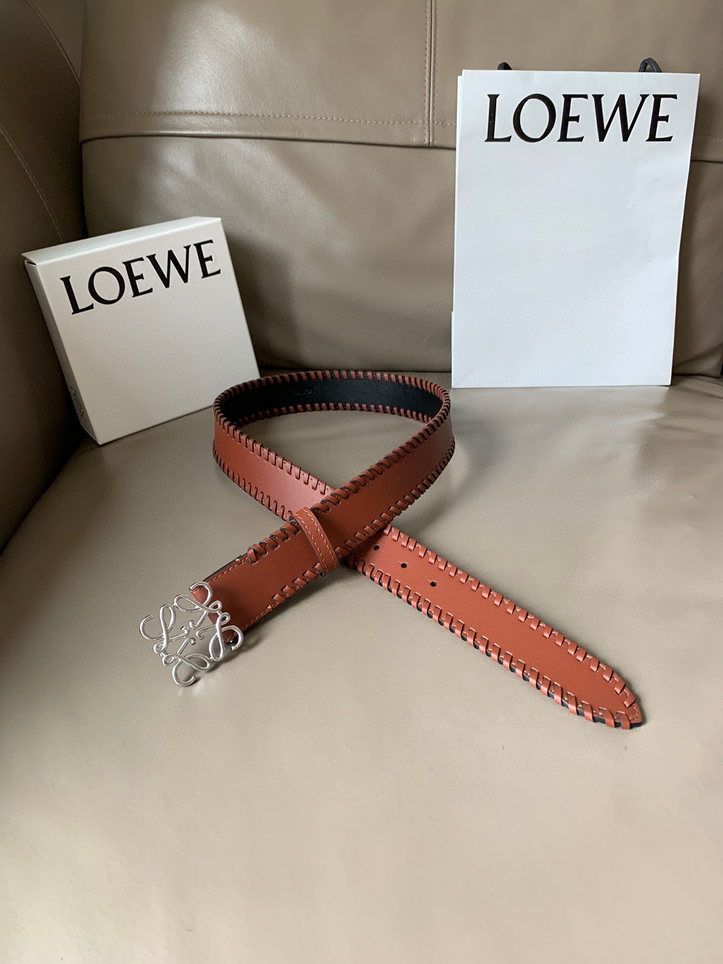 로에베 LOEWE 벨트 40mm