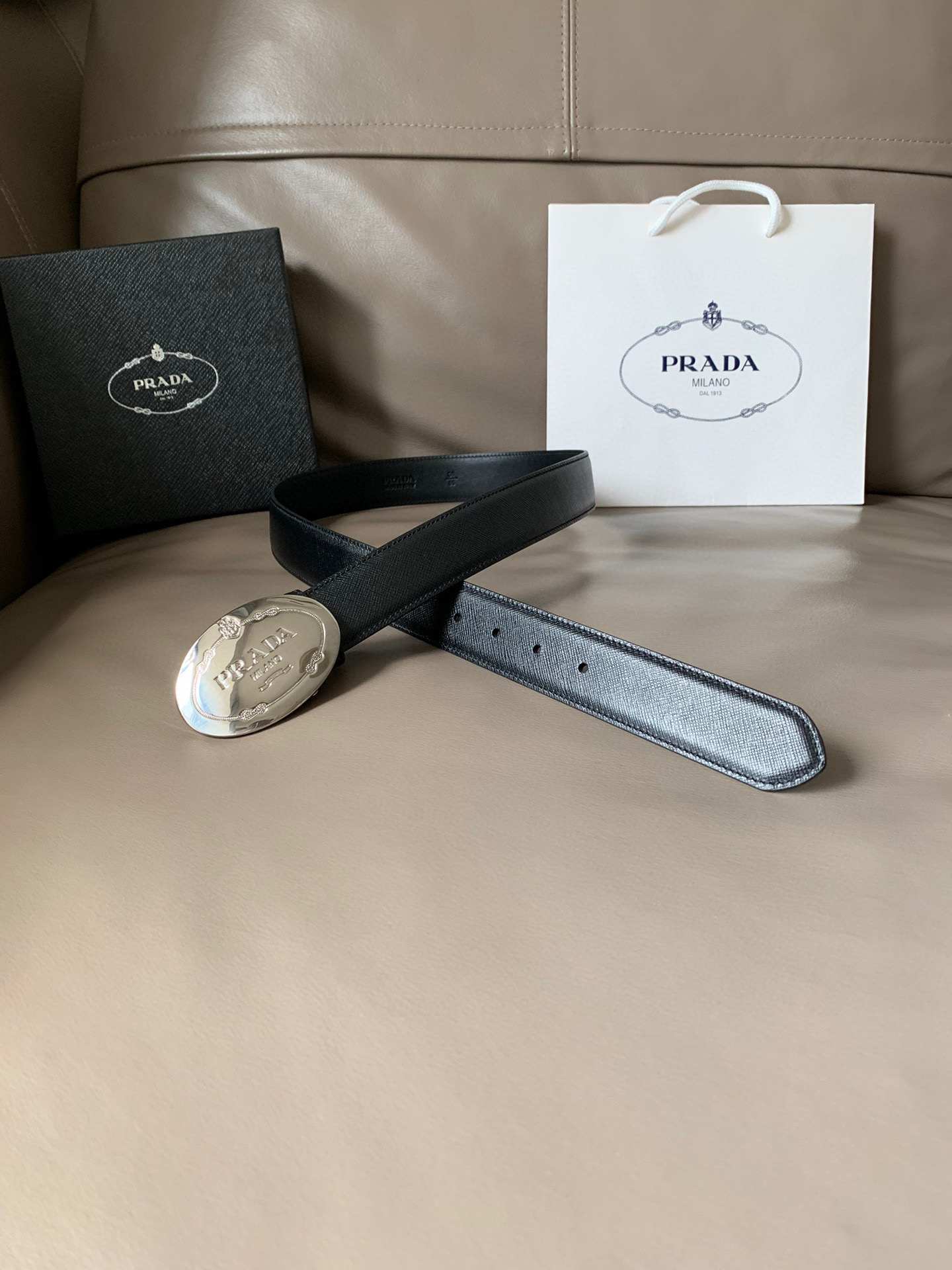 프라다 Prada 벨트 34mm